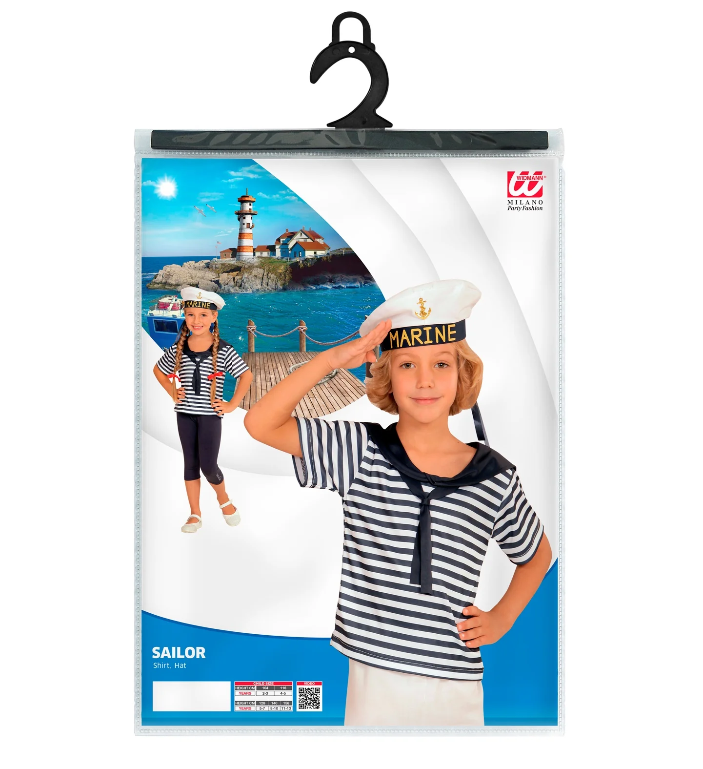 Verkleedset marine voor kinderen - Image 5