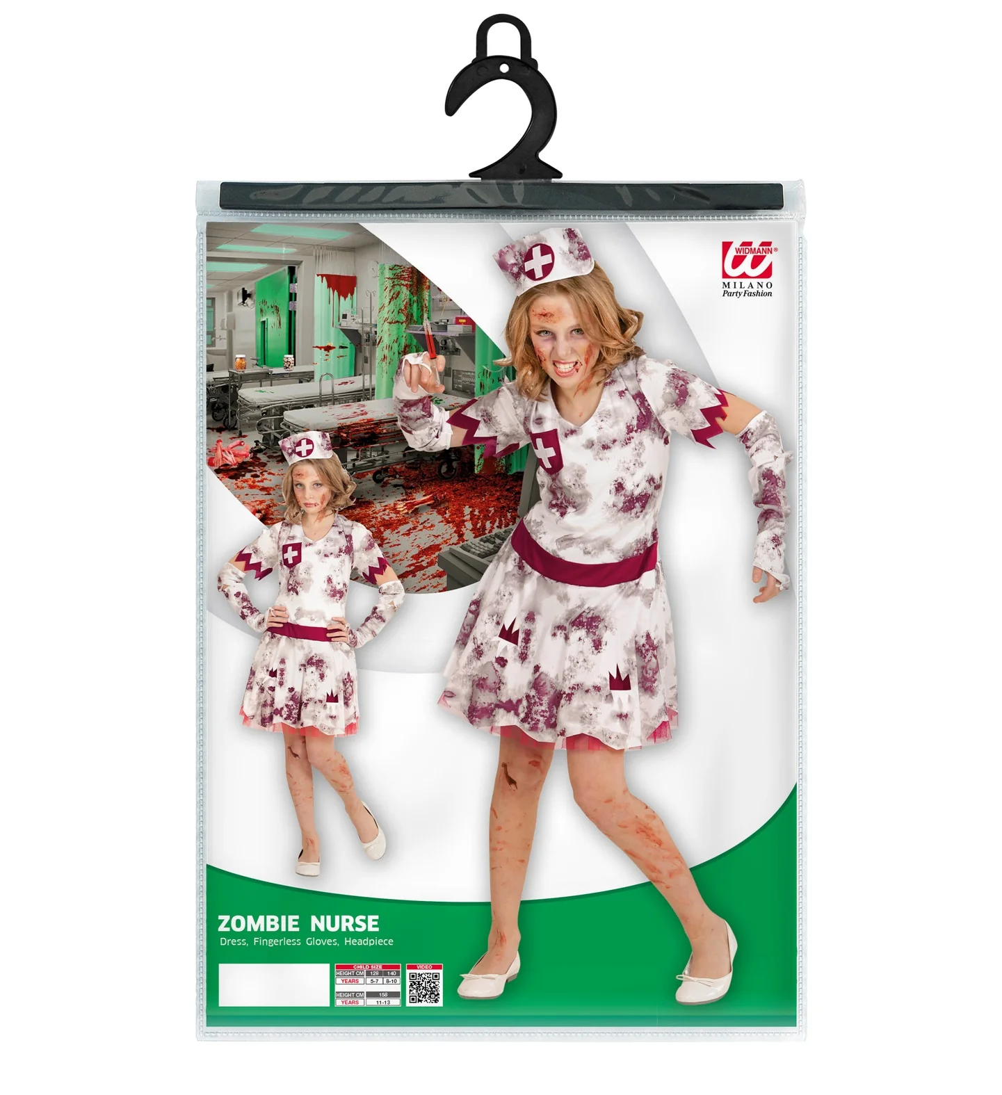 Verpleegsterjurkje zombie kinderen - Image 4