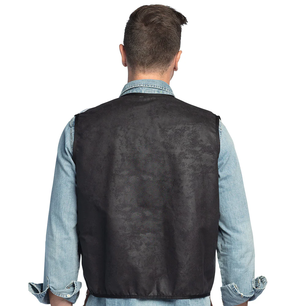 Vest Western zwart cowboy - Image 5