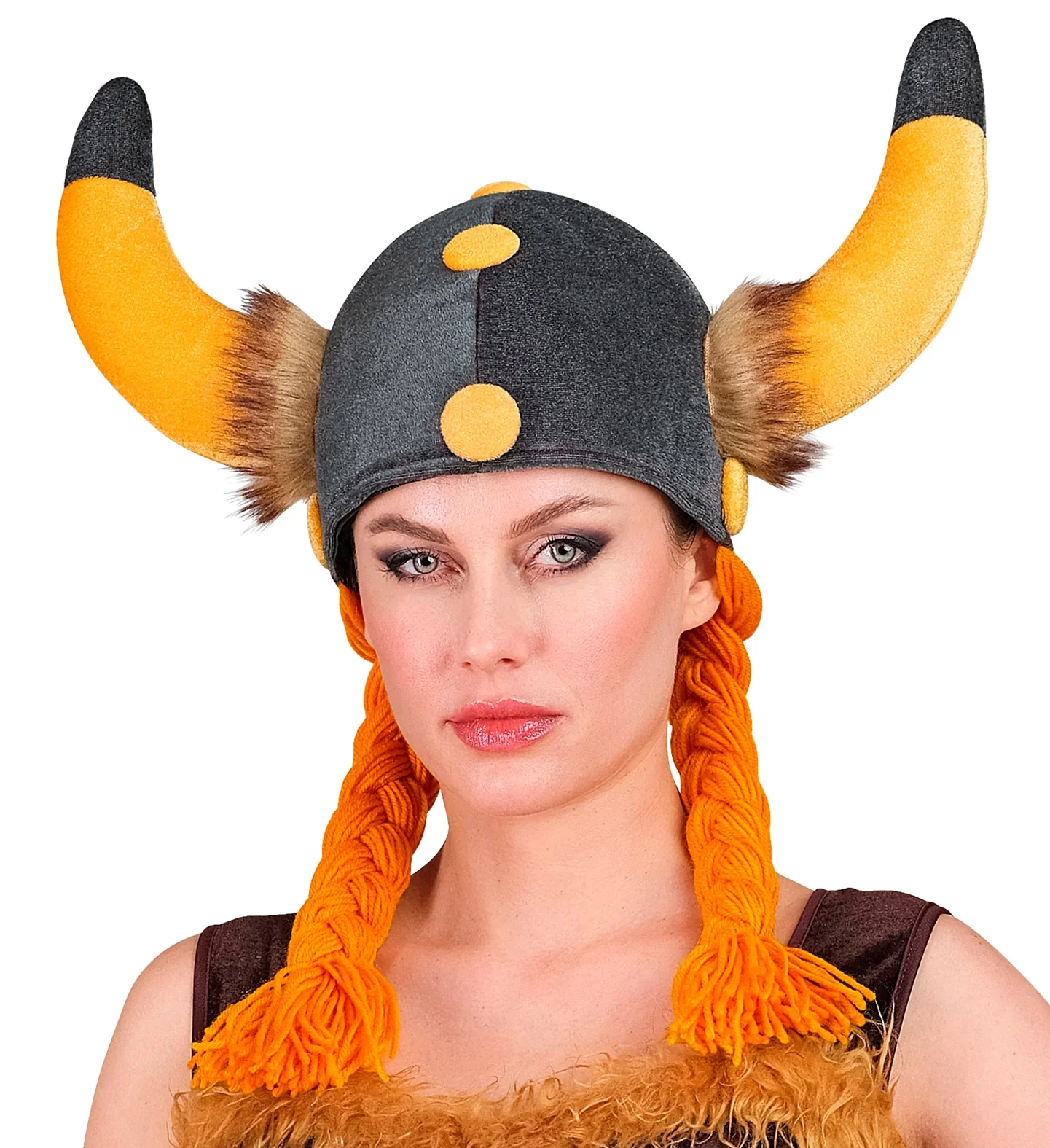 Viking helm met vlechten - Image 2