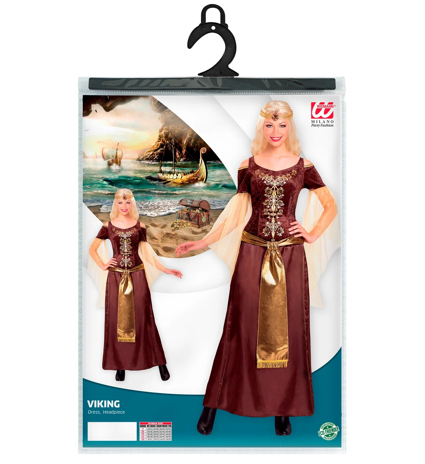 Viking jurk voor dames - Image 2