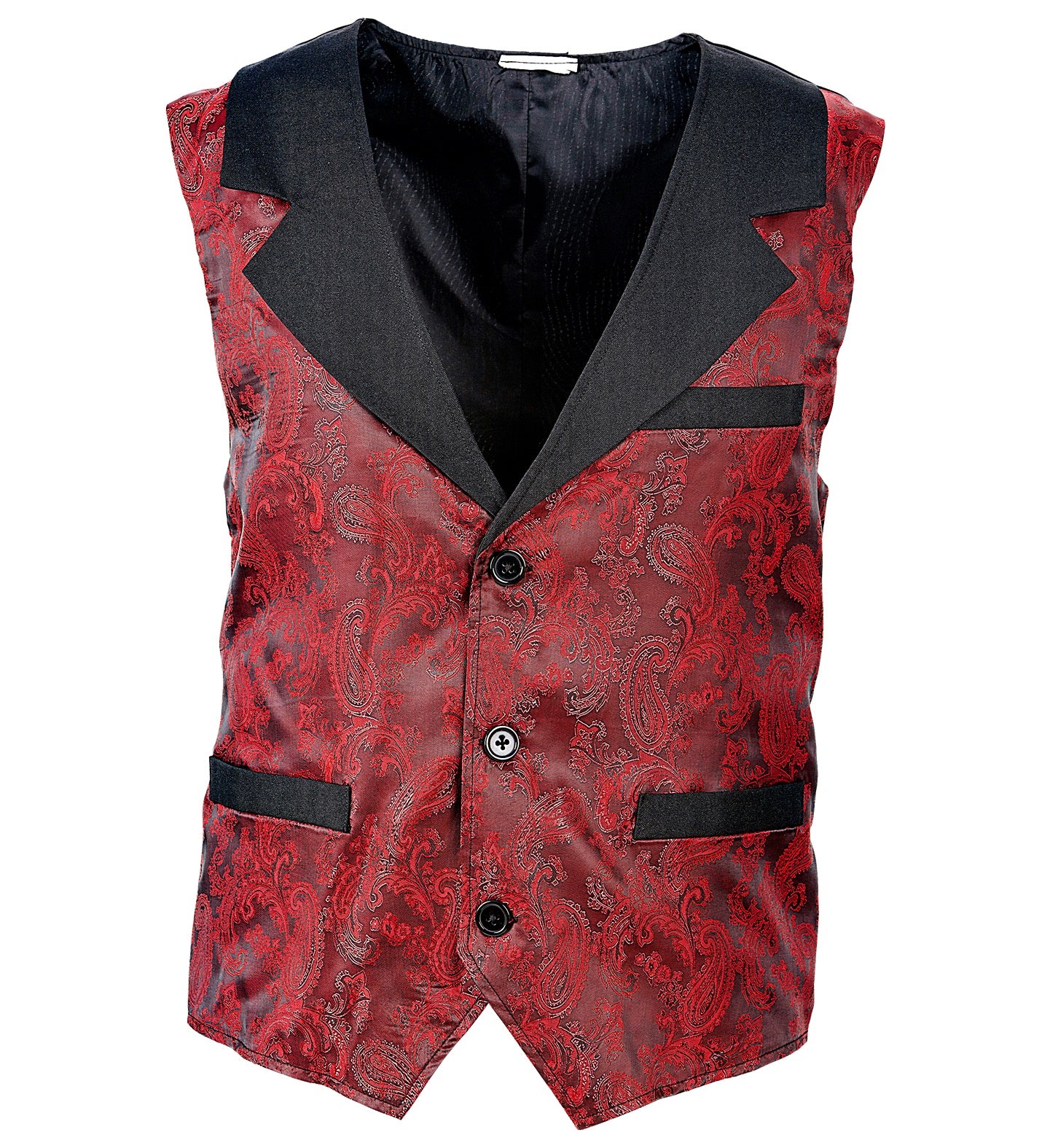 Vest rood vintage steampunk - Image 5