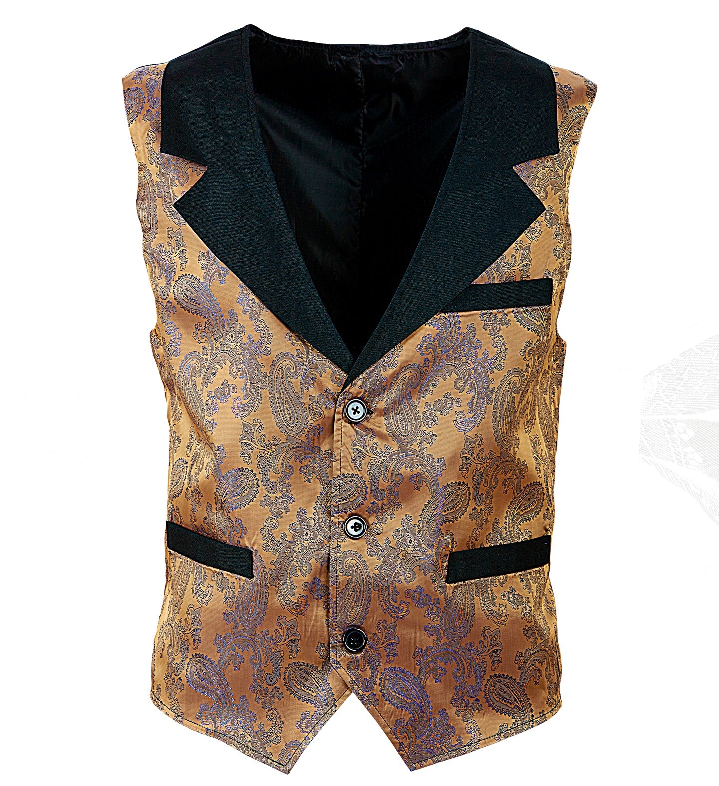 Vest bruin vintage steampunk - Image 4