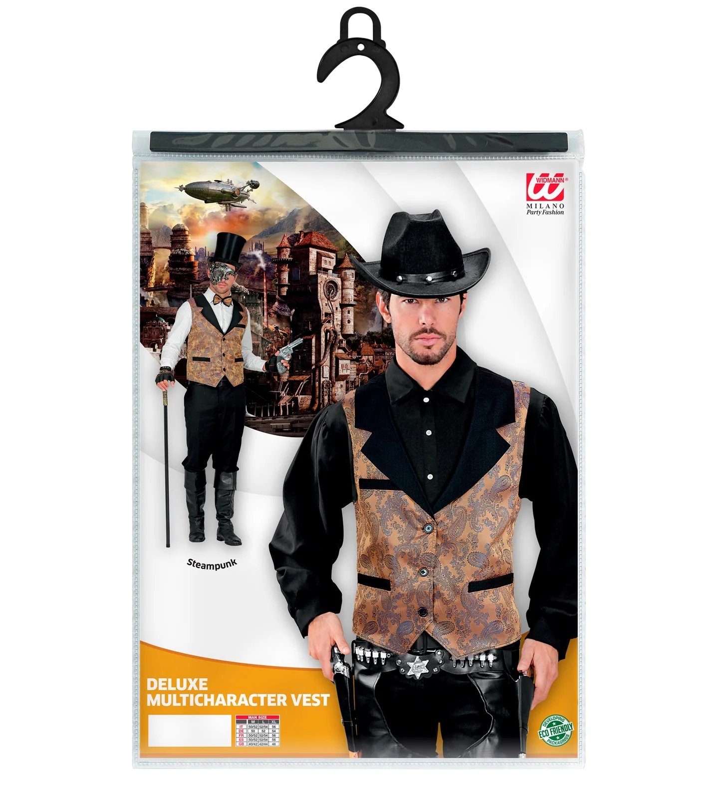 Vest bruin vintage steampunk - Image 5