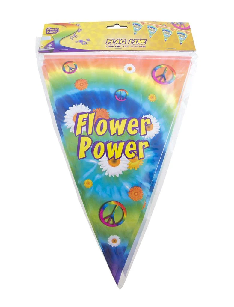 Vlaggenlijn Flower power 5mtr. - Image 2