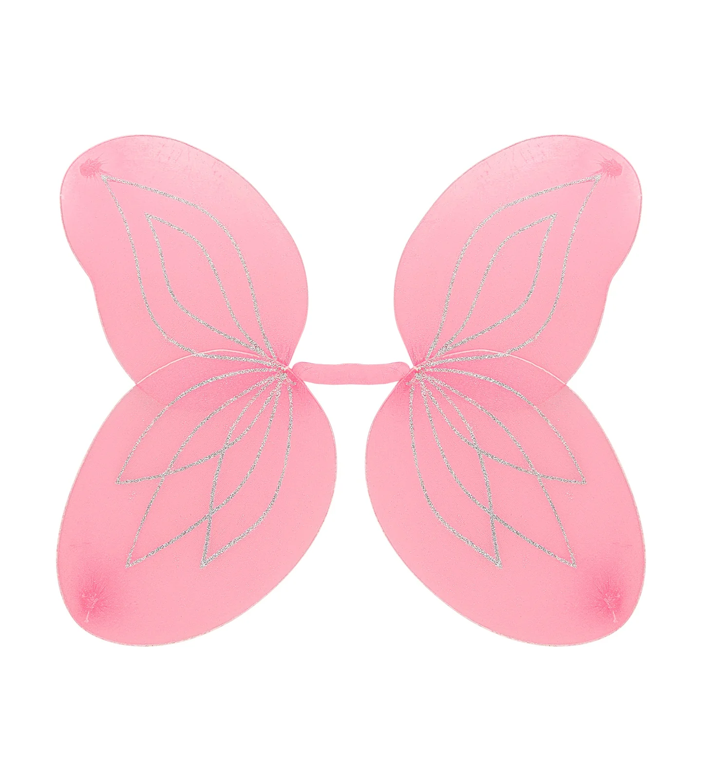 Vlindervleugels glitter roze kinderen