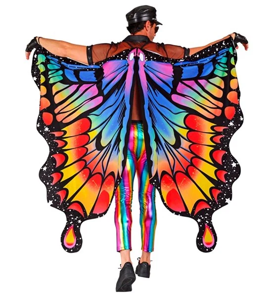 Vlinder vleugels regenboog 175 x 140cm Sara - Image 2
