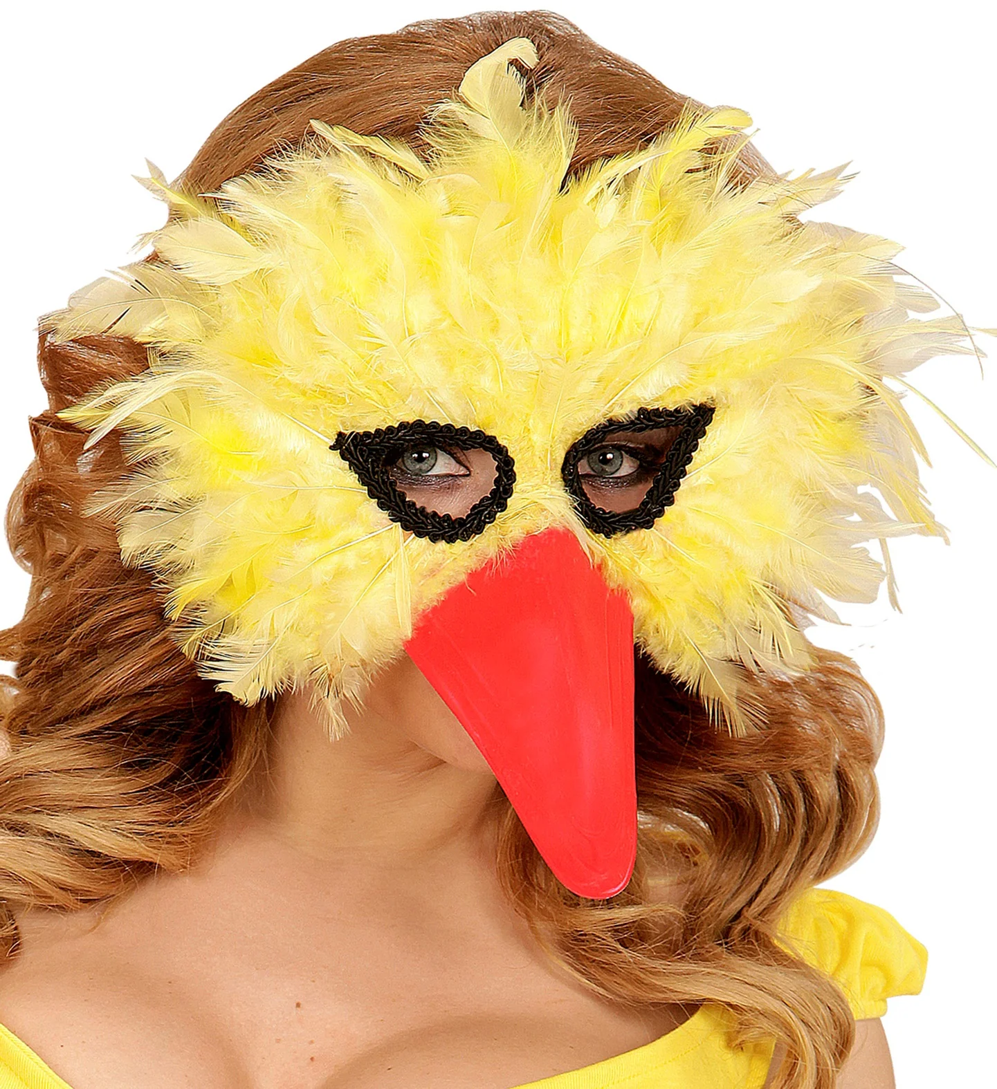 Vogelmasker Pino geel - Image 3
