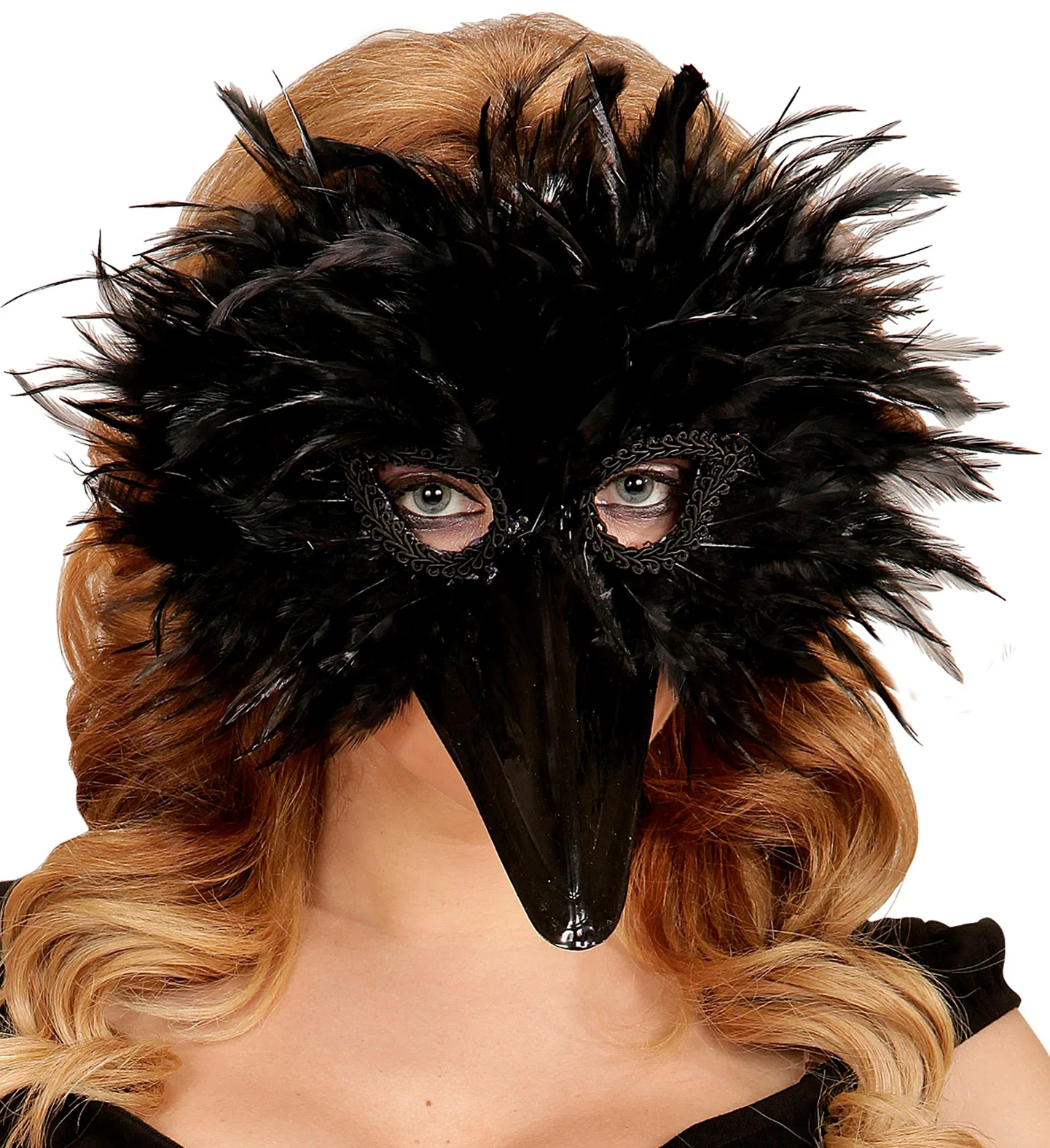 Vogelmasker zwart - Image 3