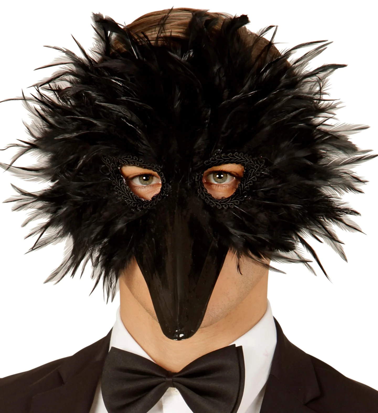 Vogelmasker zwart - Image 4