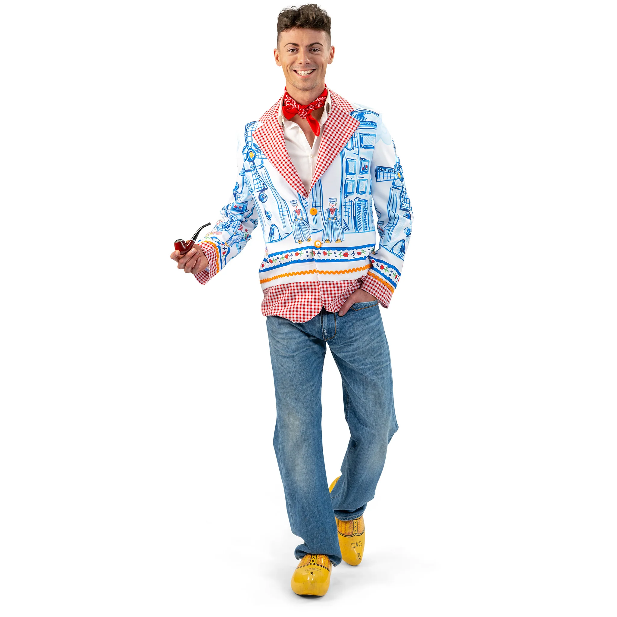 Volendamse jas Delfts blauw heren - Image 3
