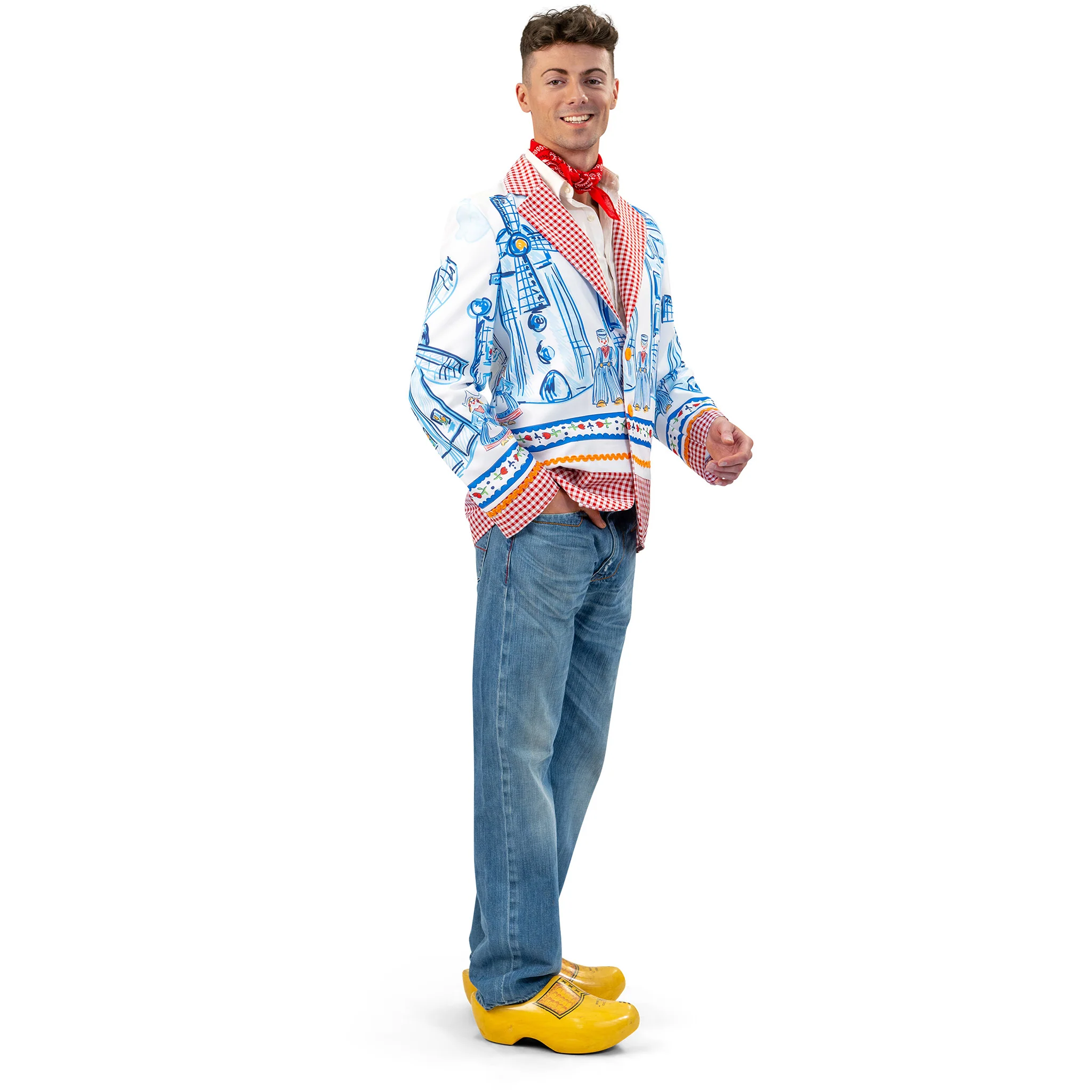 Volendamse jas Delfts blauw heren - Image 4
