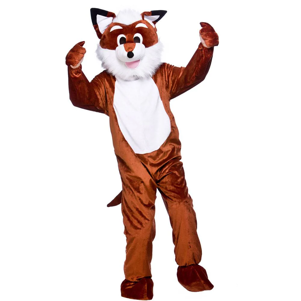 Vossen pak mascotte