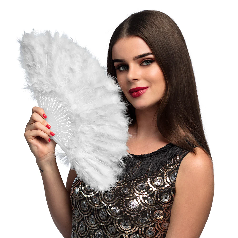 Waaier Flapper wit - Image 2