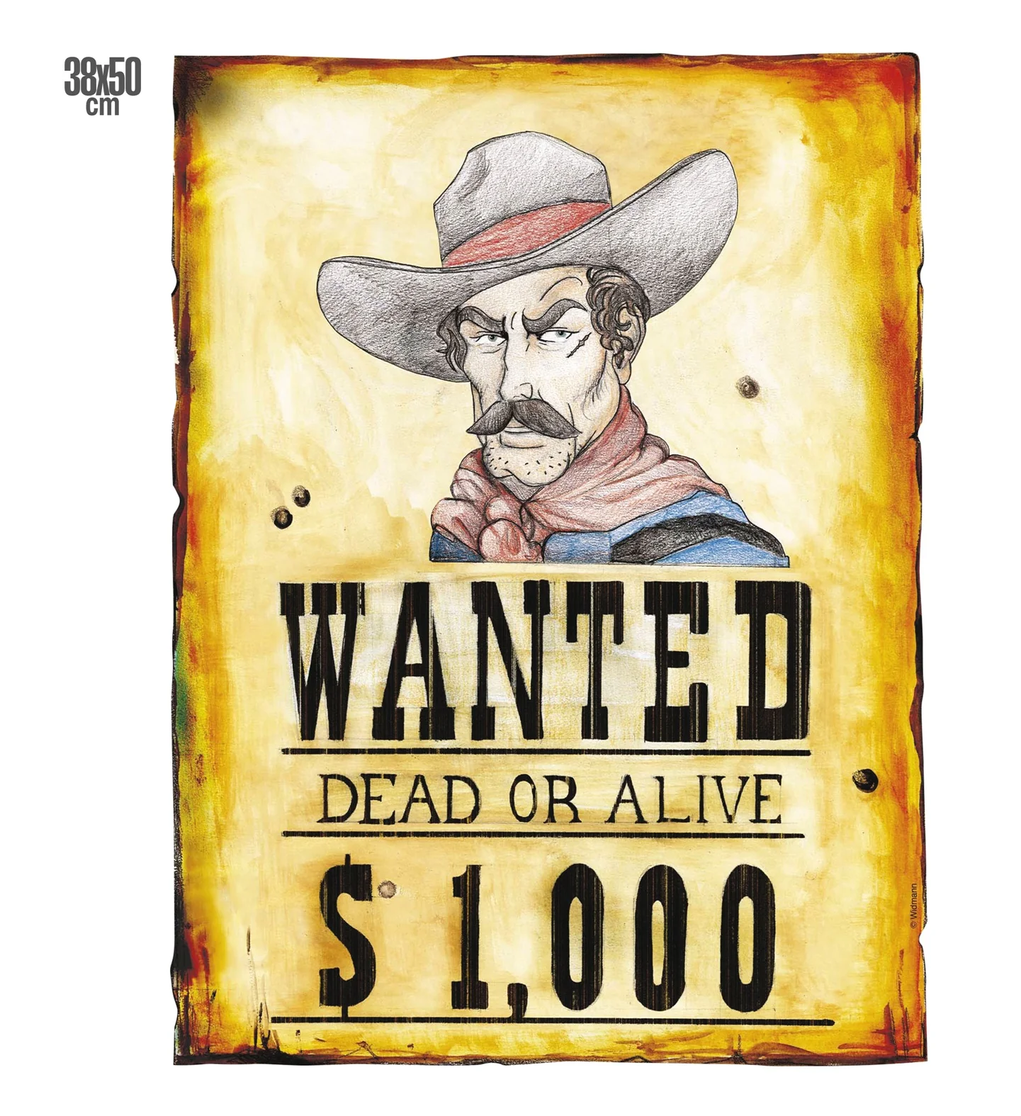 Wanted bord decoratie - Image 2