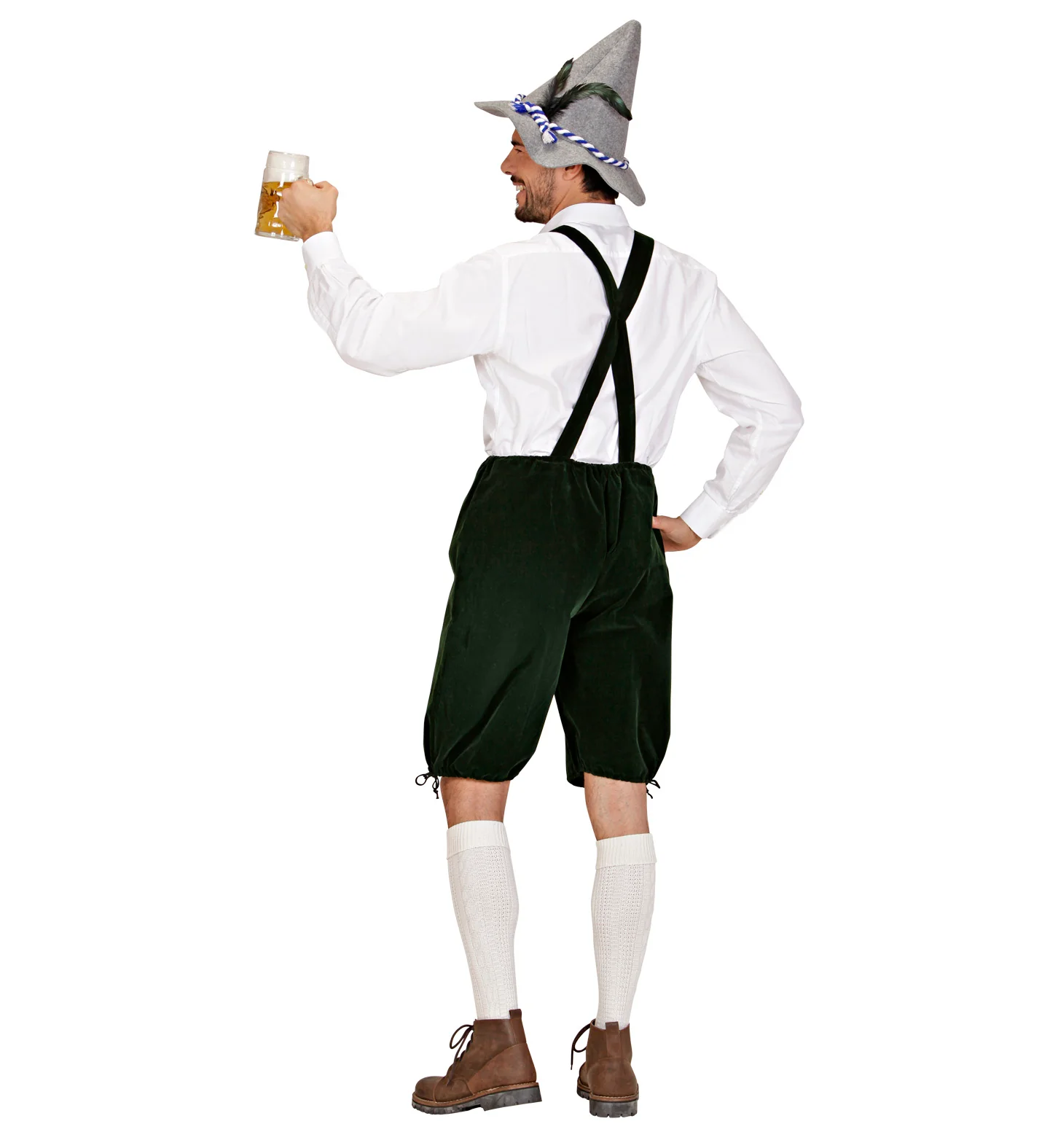 Tiroler broek lederhose groen - Image 3