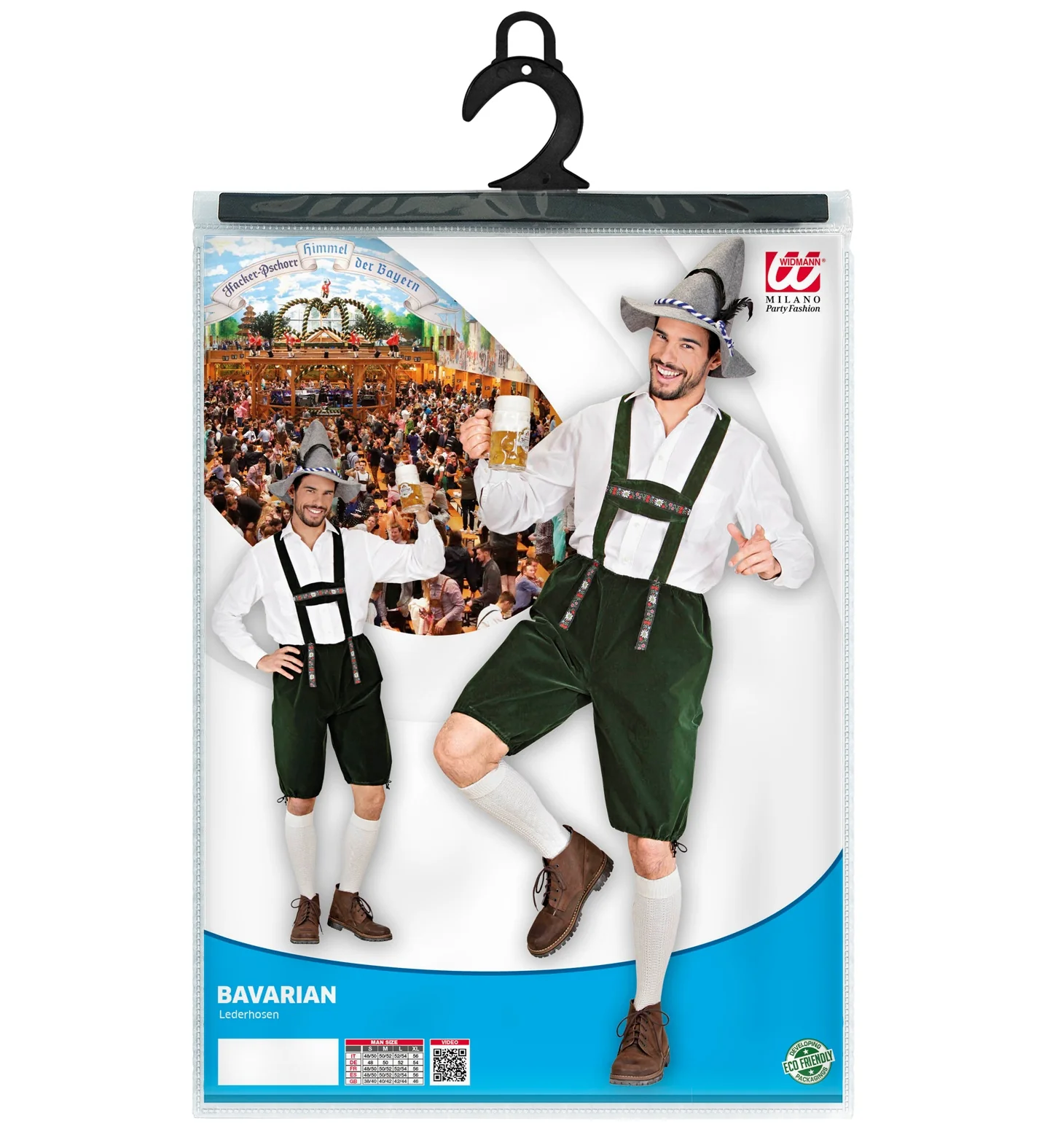 Tiroler broek lederhose groen - Image 4