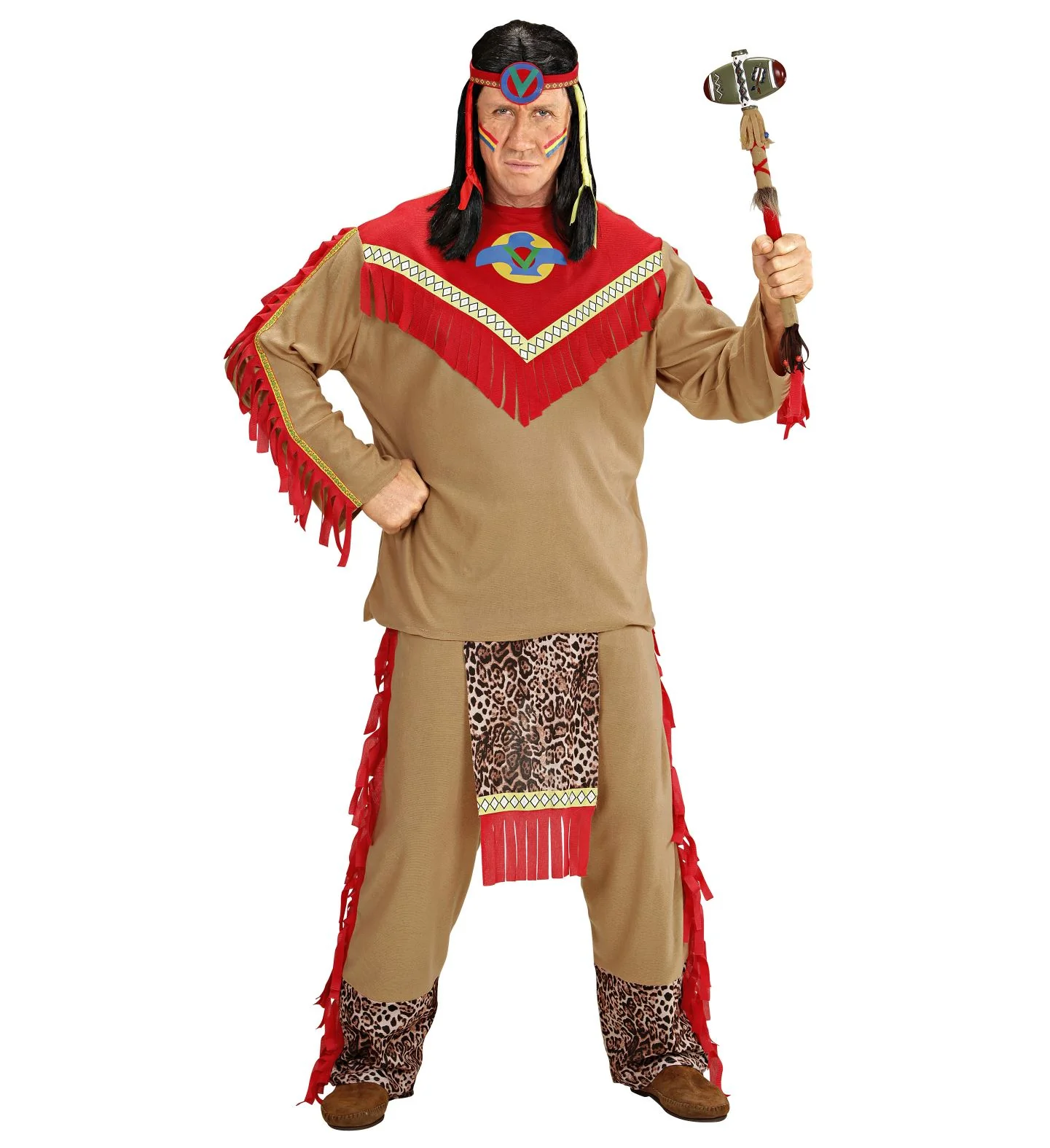 Indiaan kostuum  "Sitting Bull"
