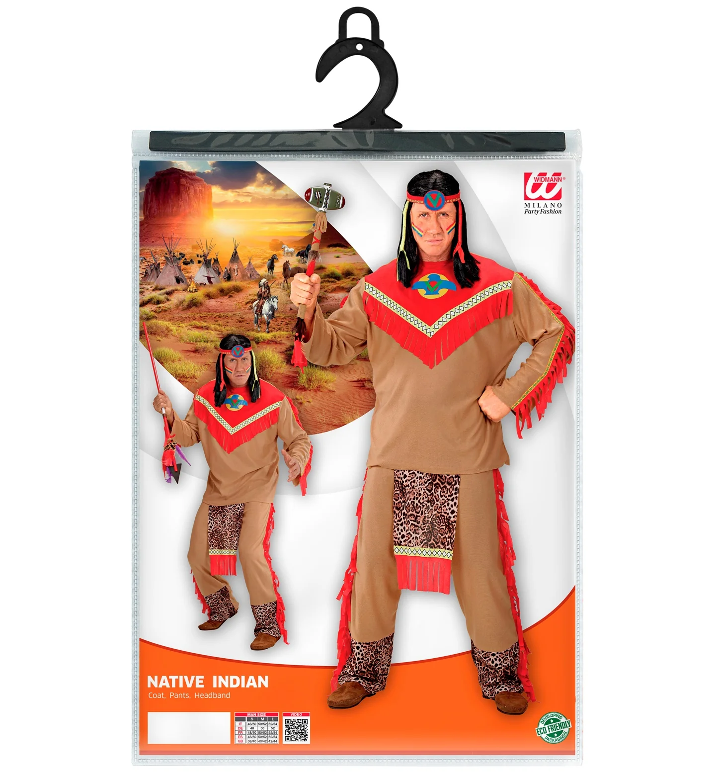Indiaan kostuum  "Sitting Bull" - Image 4