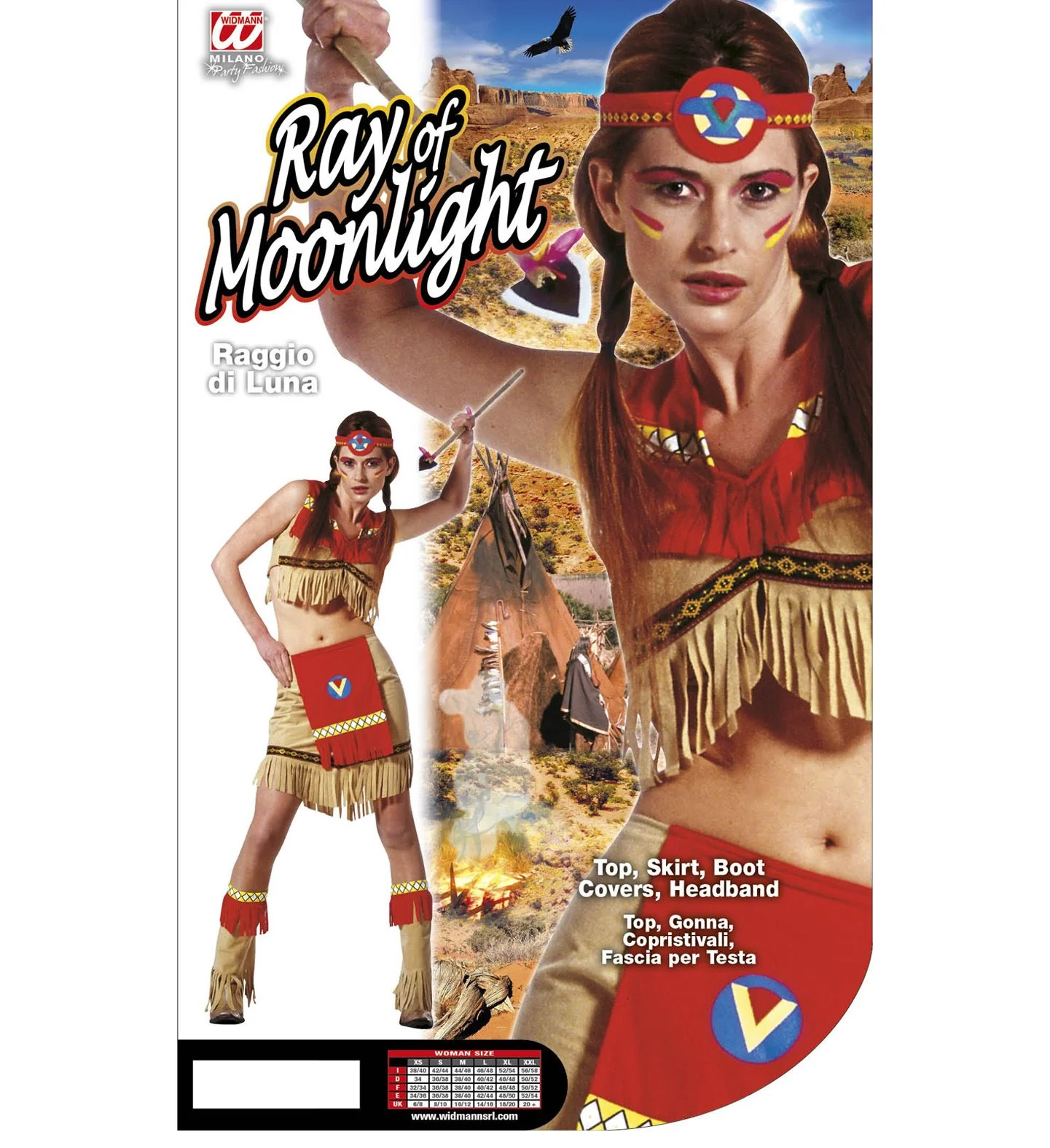 Indiaan kostuum dames "Ray of Moonlight" - Image 4