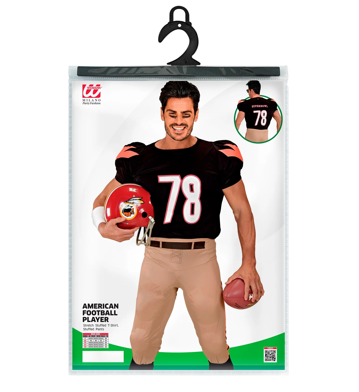Rugby pak American footballer kostuum - Image 4