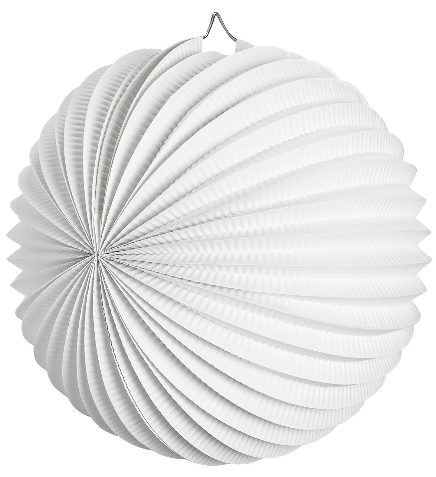 Witte lampion decoratie