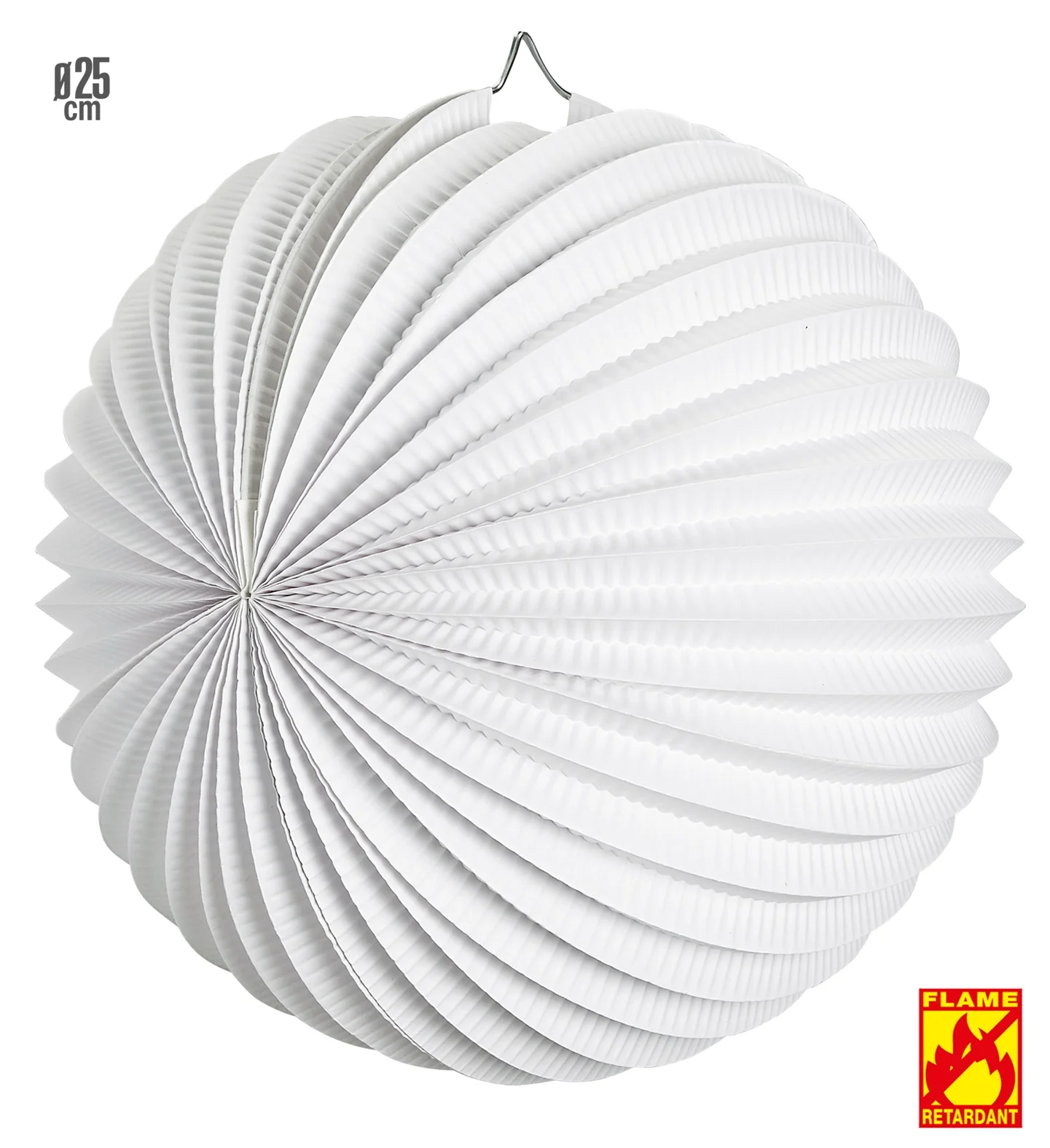 Witte lampion decoratie - Image 3