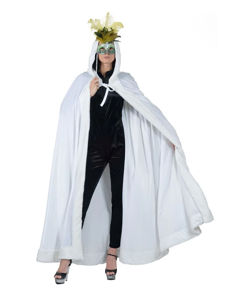 Witte Venetiaanse cape