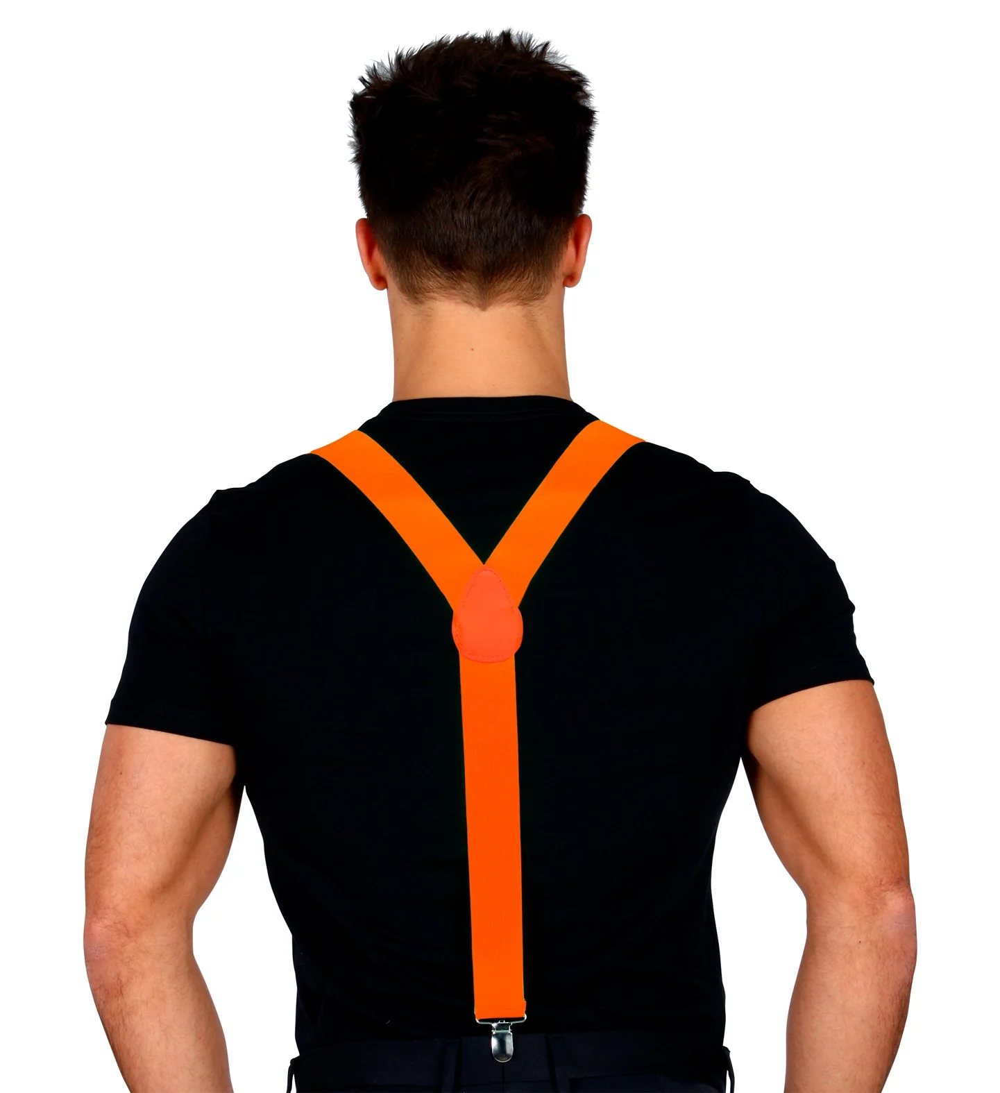 Oranje bretels luxe - Image 4