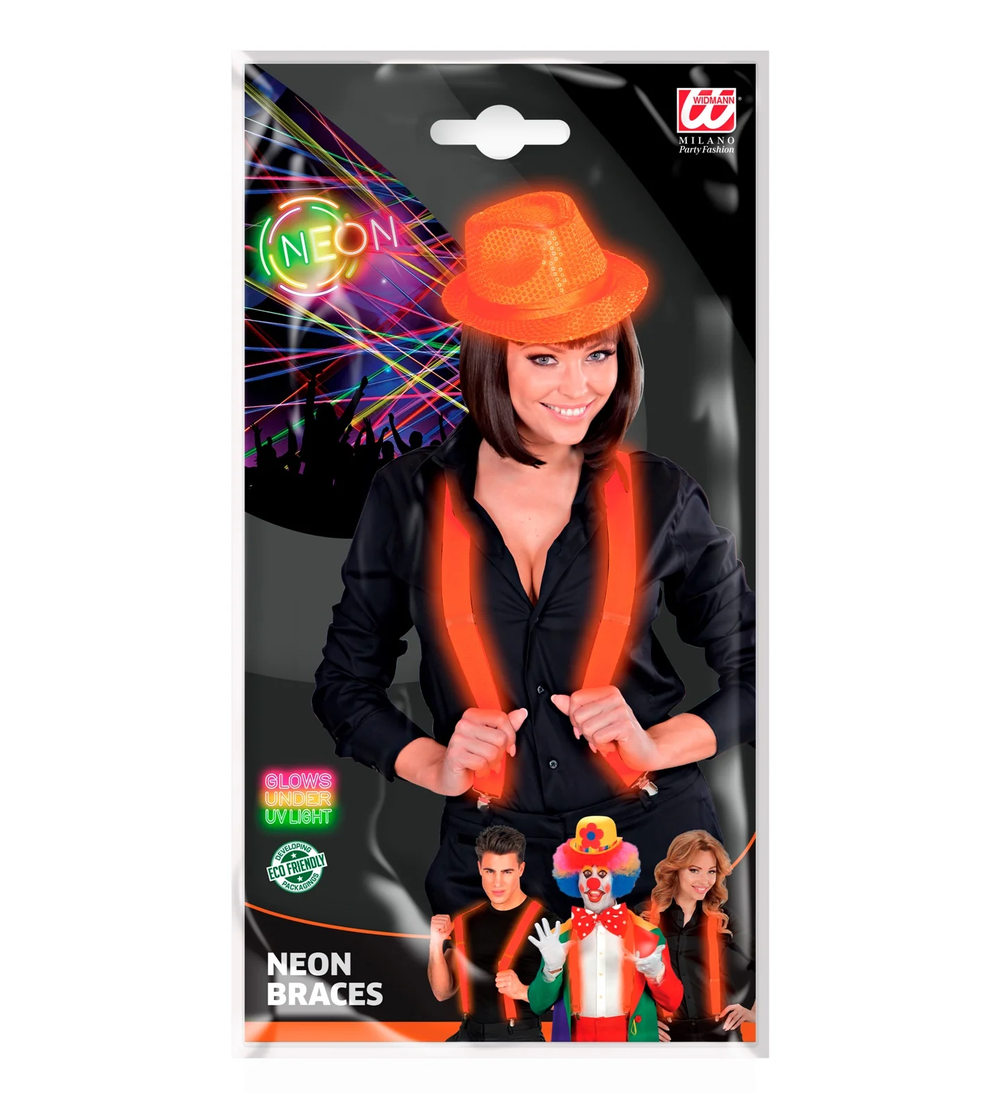 Oranje bretels luxe - Image 6