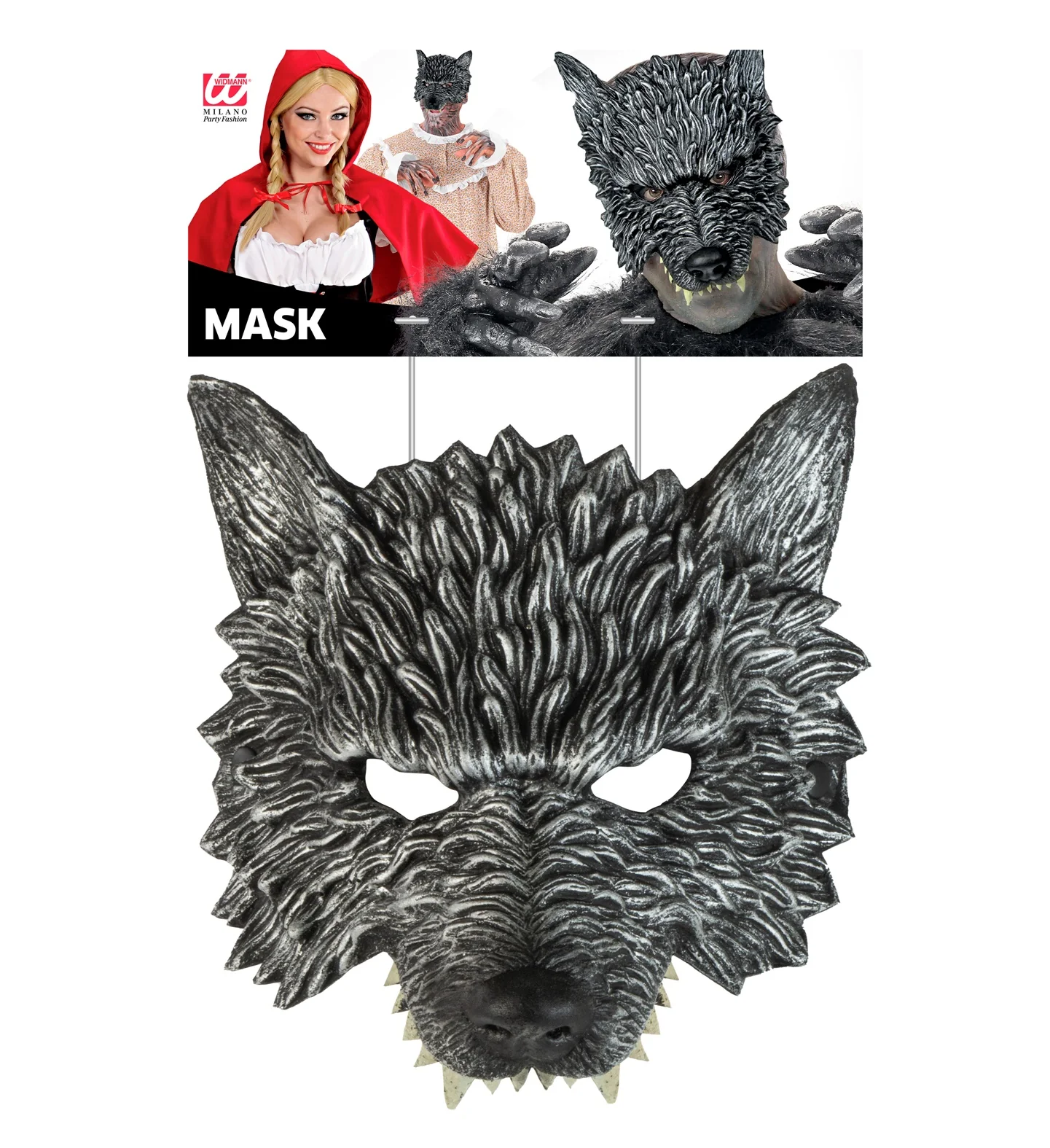 Wolvenmasker zonder kin - Image 6