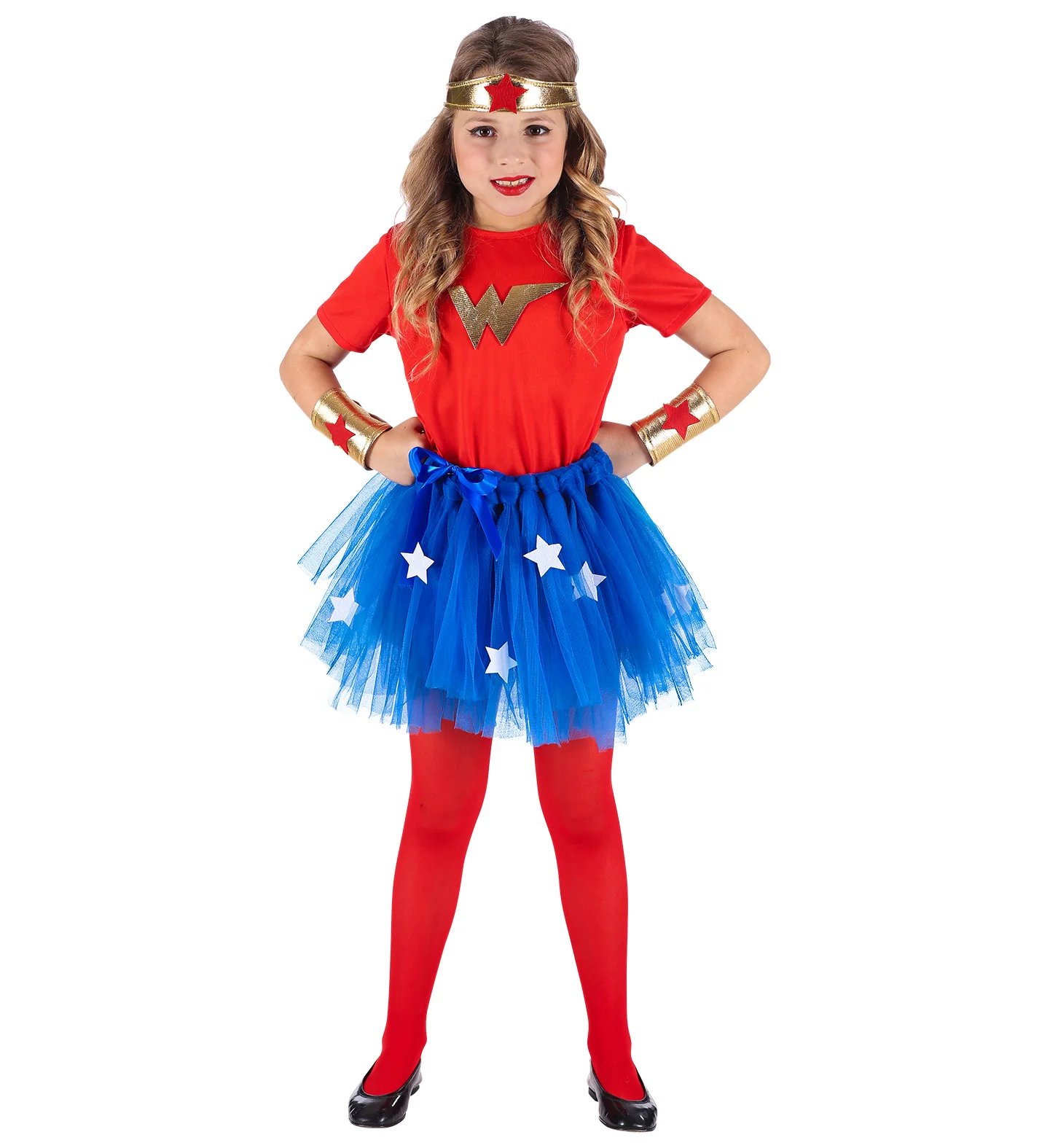 Wonder woman jurkje kinderen 110cm - Image 2
