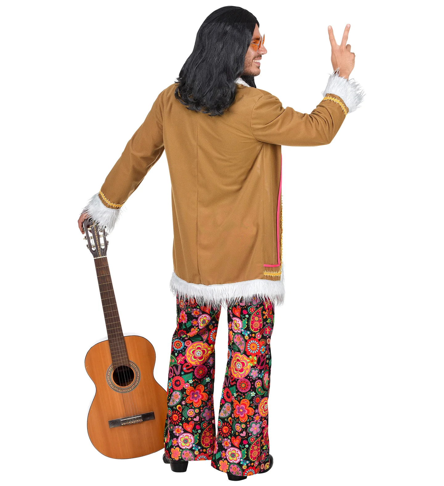 Hippie Woodstock pak Peter volwassenen - Image 3