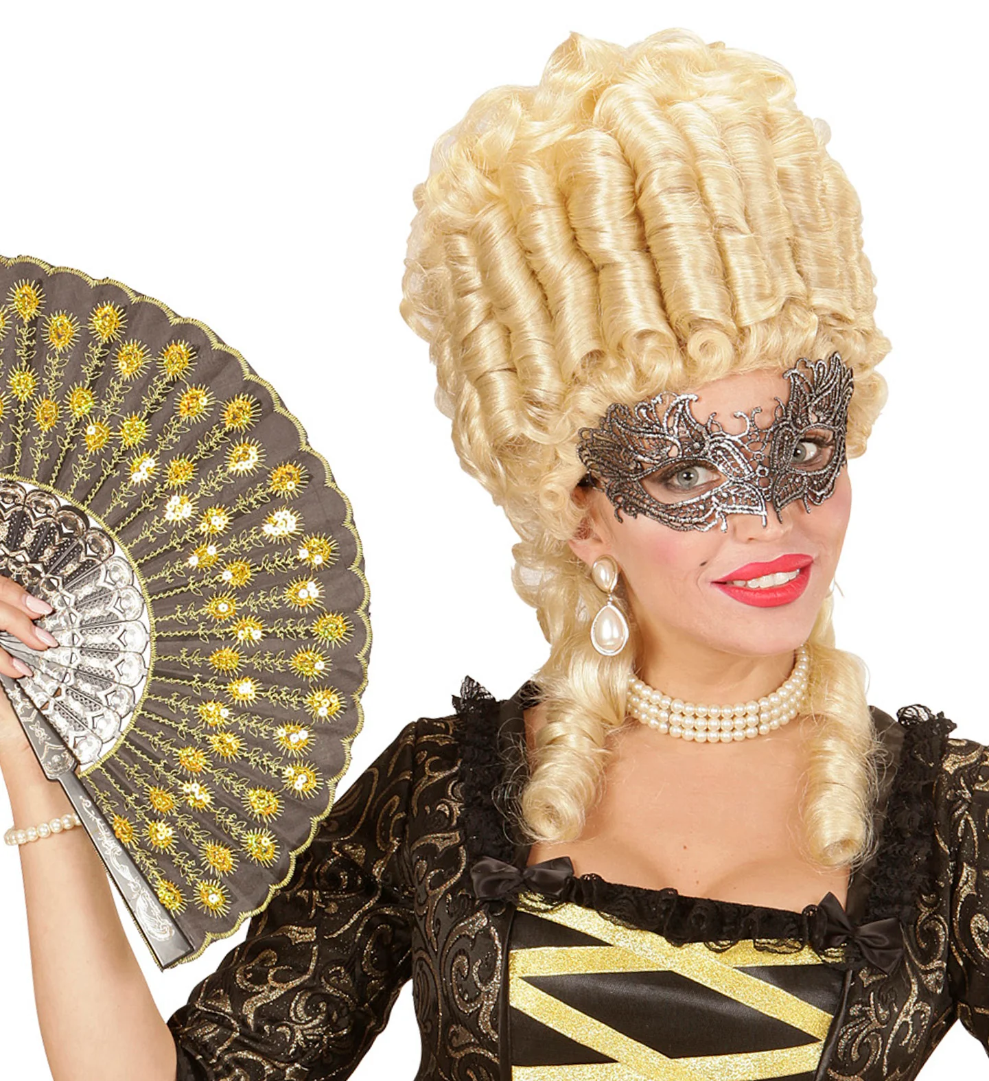 Zilveren antieke oogmaskertjes - Image 4