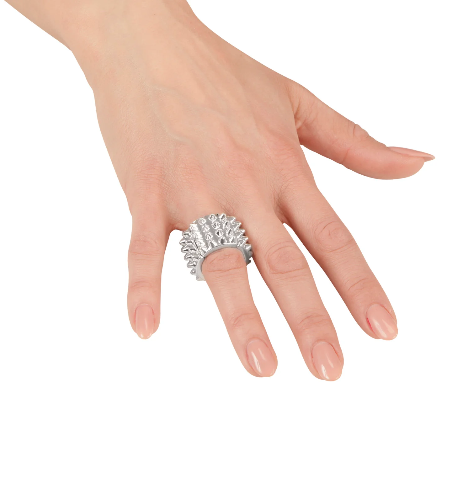 Zilveren spike ringen - Image 2
