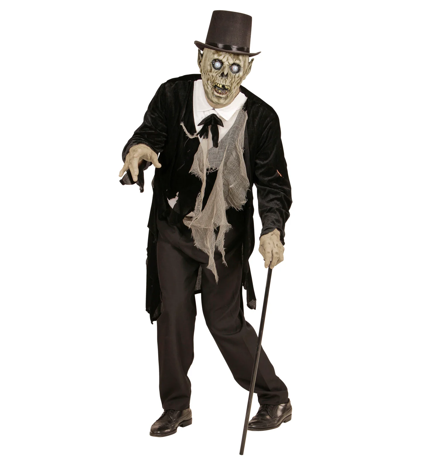 Zombie bruidegom masker - Image 4