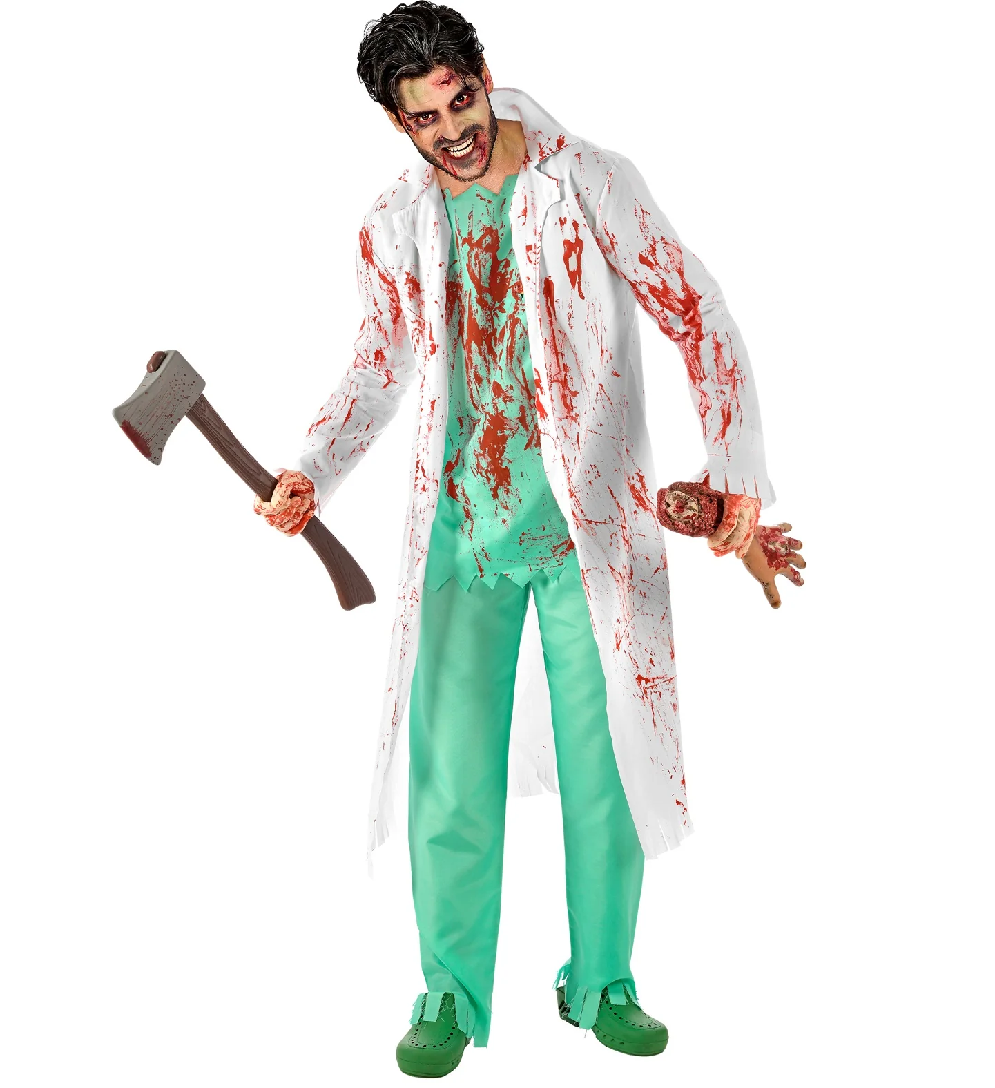 Zombie Chirurg pak heren - Image 2