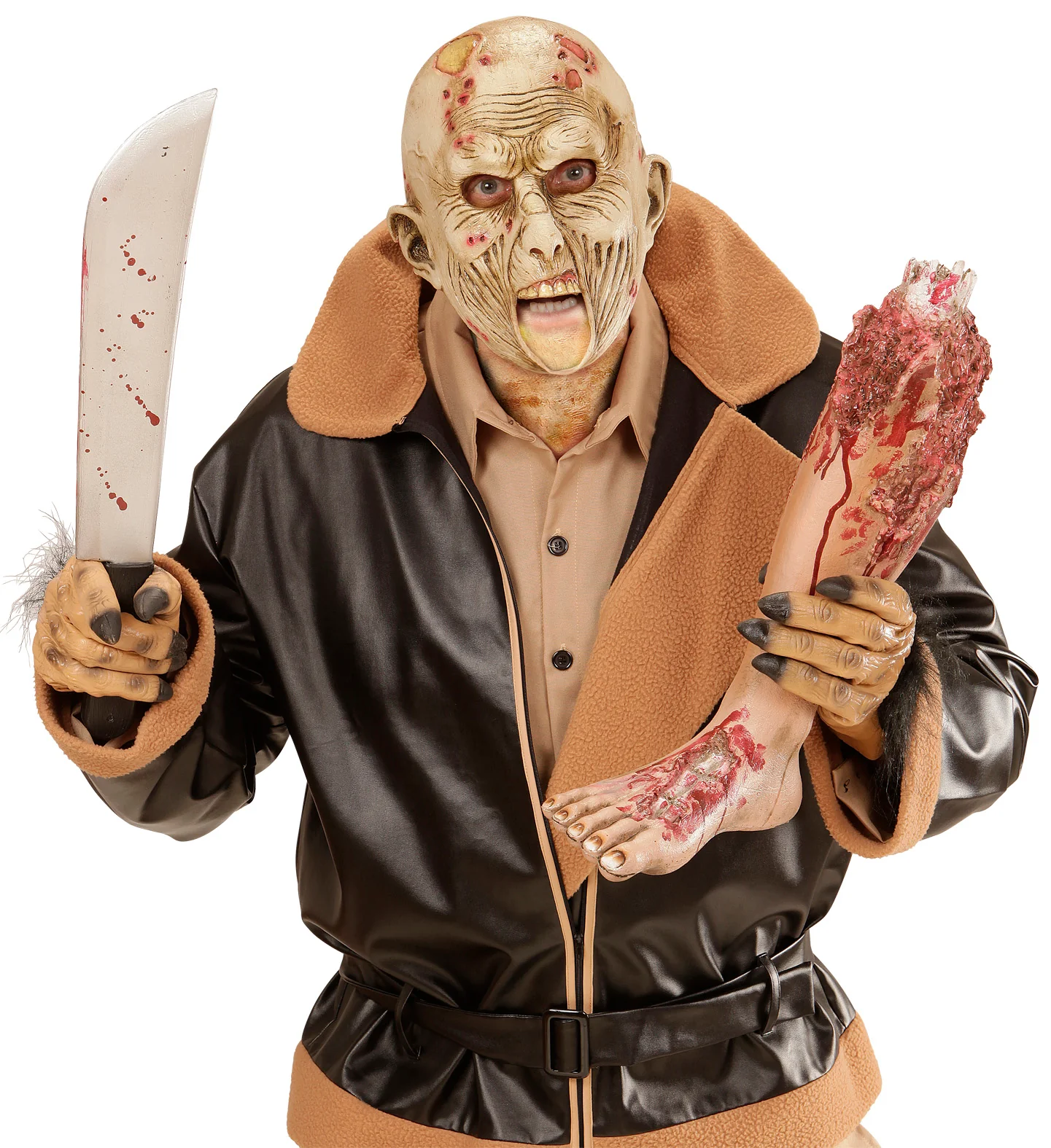 Zombie masker kind open mond - Image 2