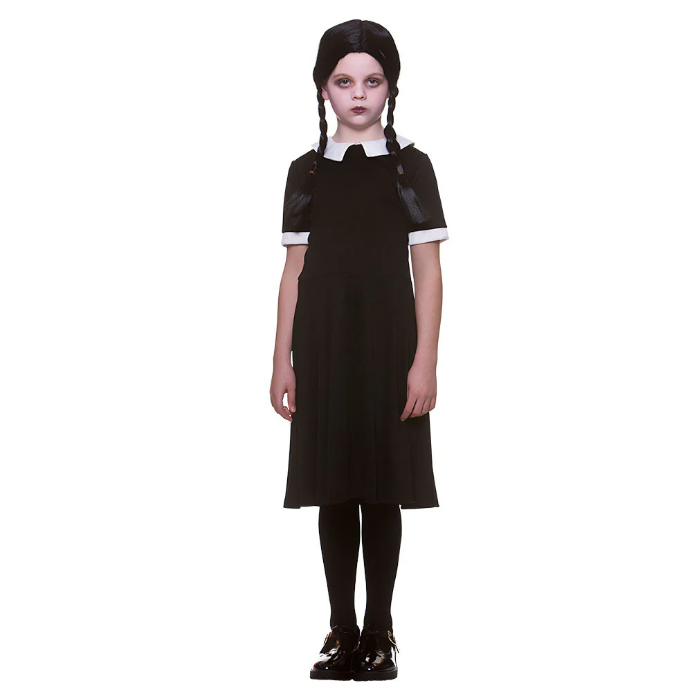 Zombie schoolmeisje jurk kinderen