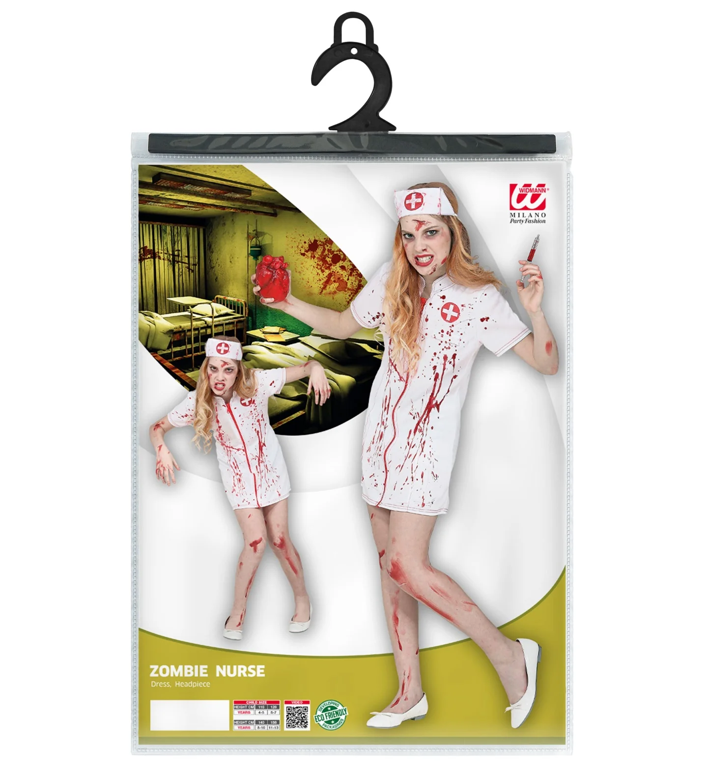 Zombie verpleegster jurkje kinderen - Image 6