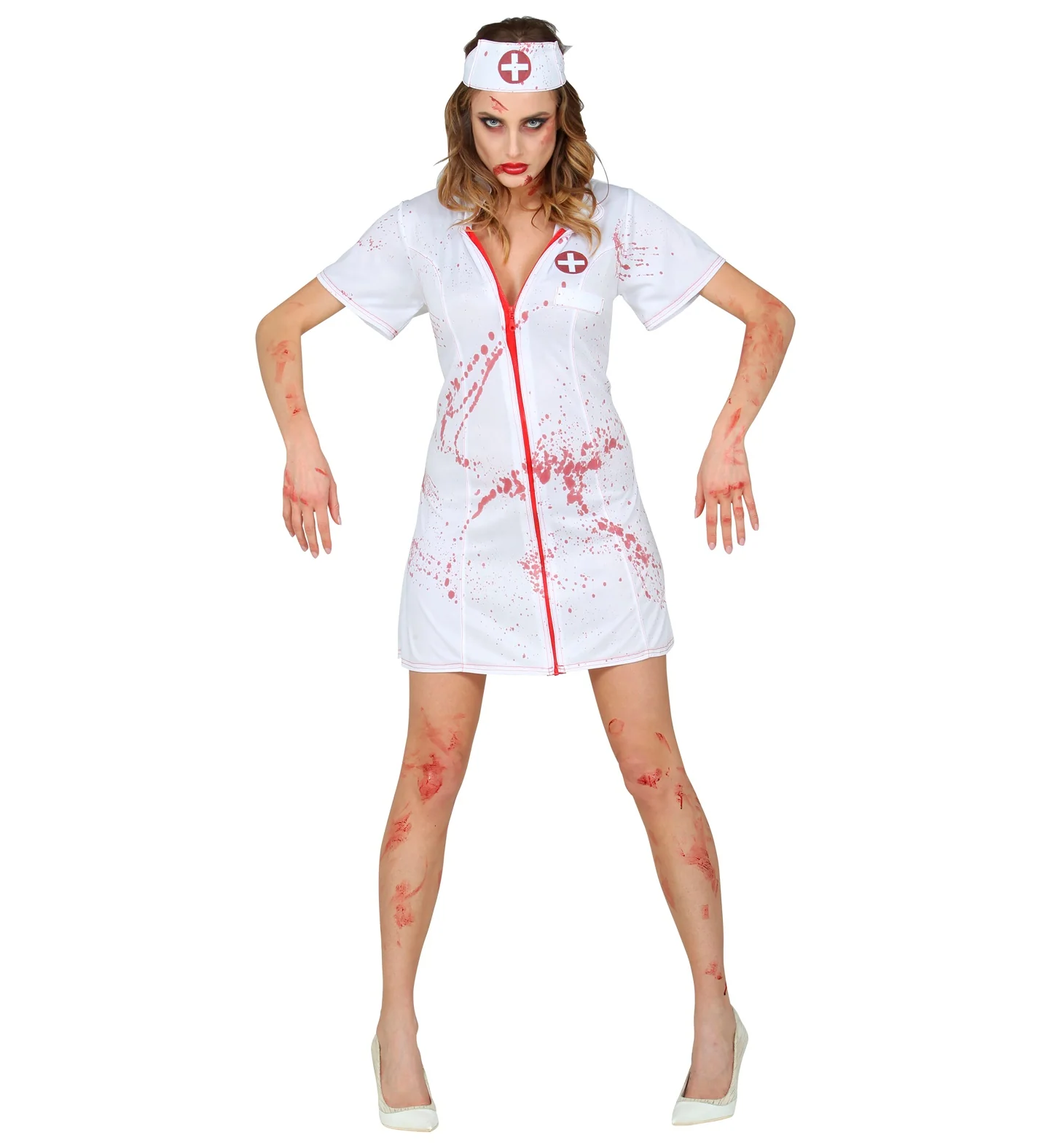 Zombie verpleegster jurk dames Dana - Image 4