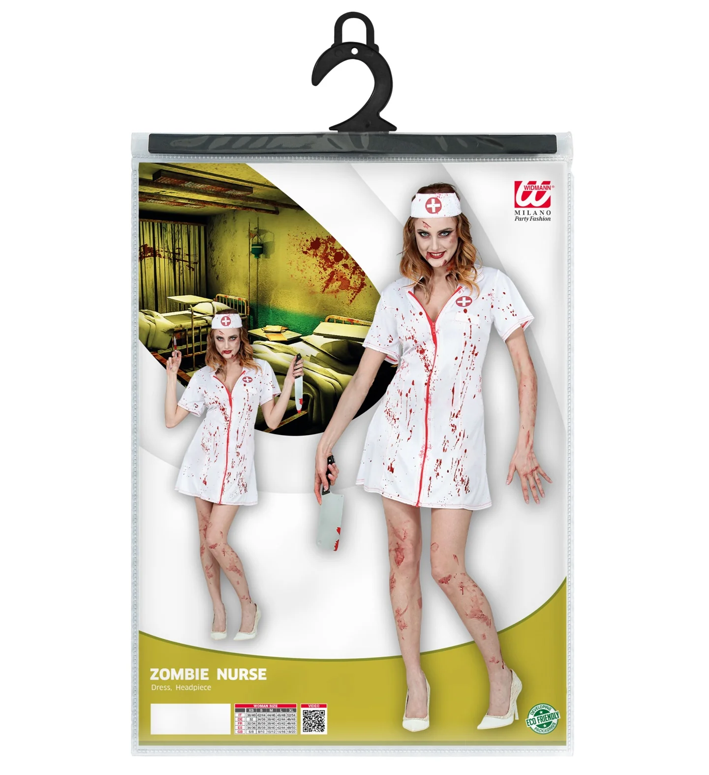 Zombie verpleegster jurk dames Dana - Image 5