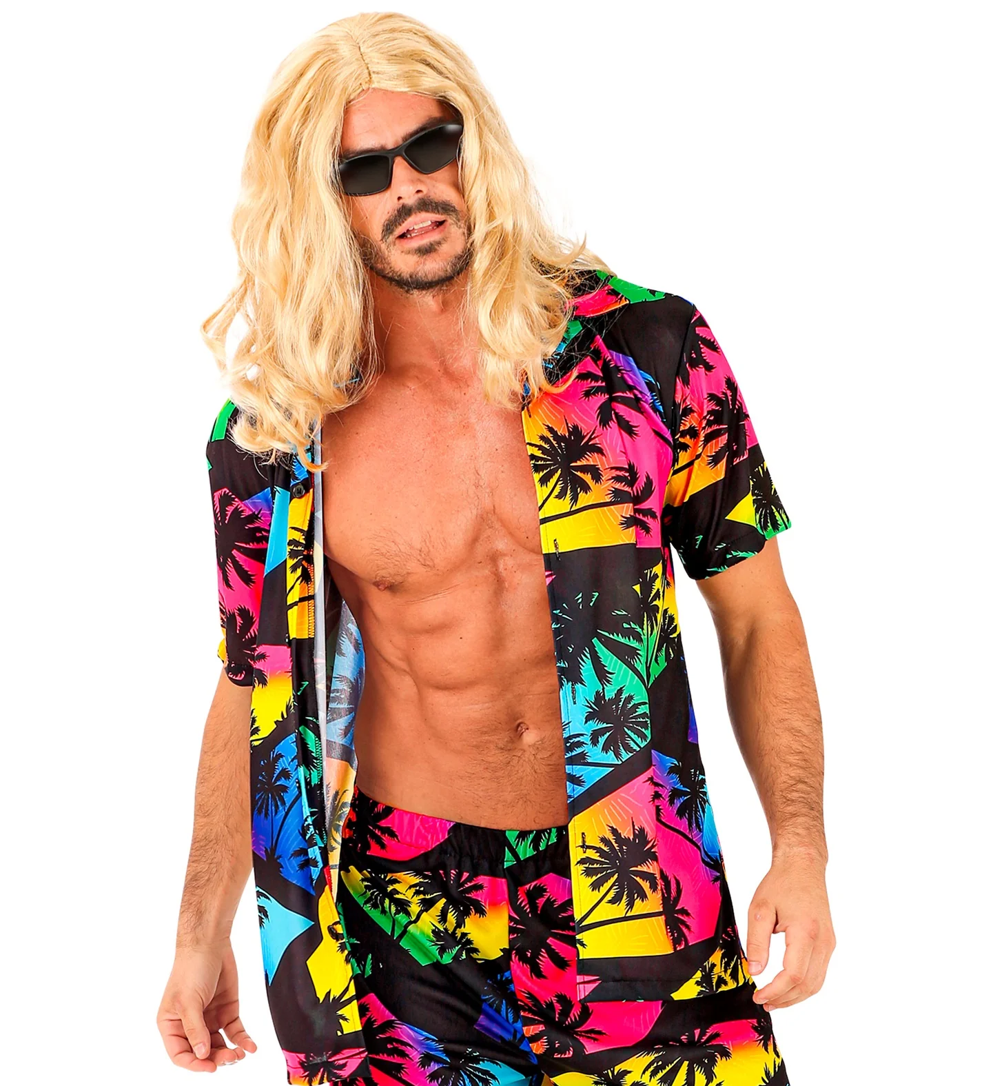 Zomer partyshirt Palmtrees - Image 4