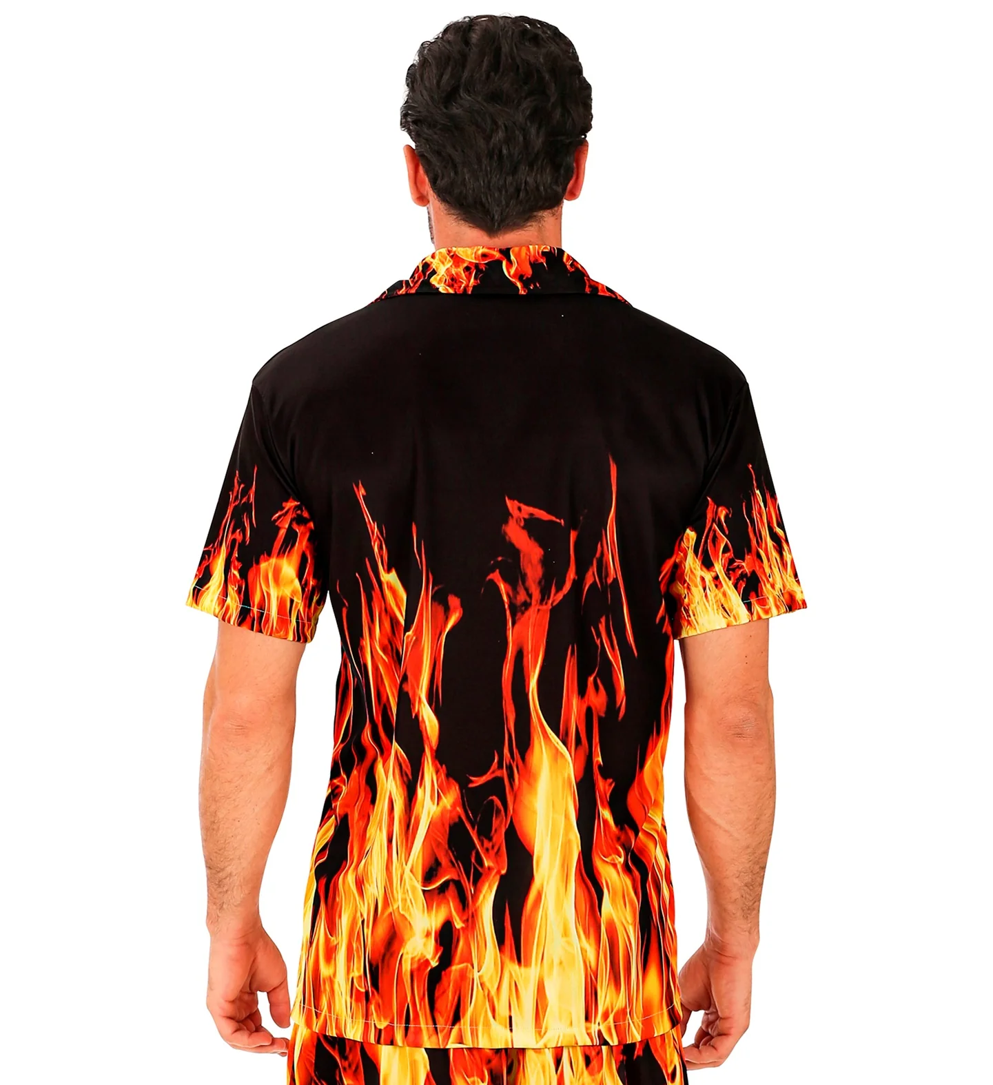 Zomer partyshirt Flames - Image 3