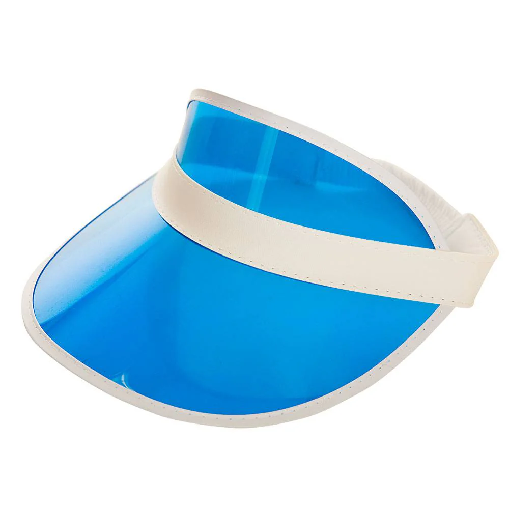 Zonneklep blauw
