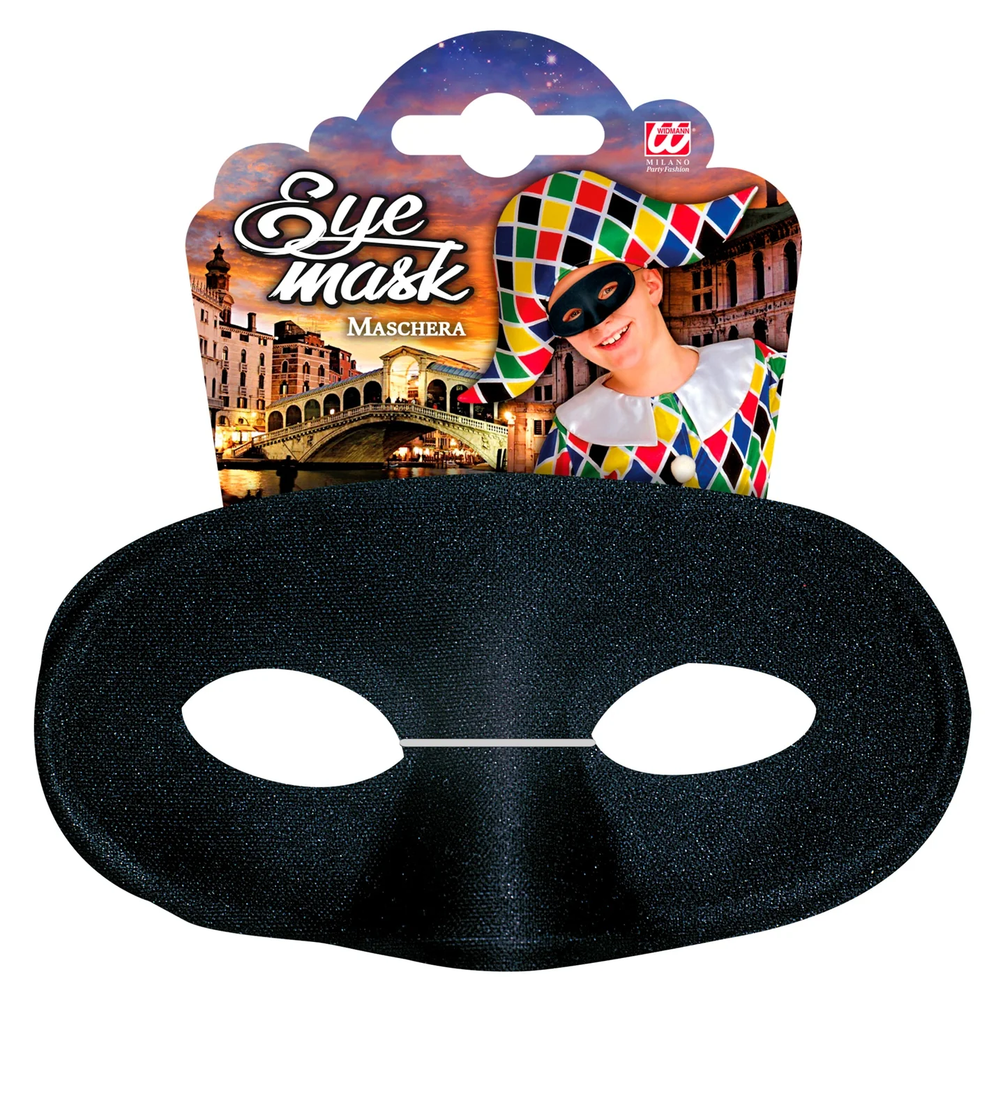 Zwart oogmasker Domino zorro - Image 3