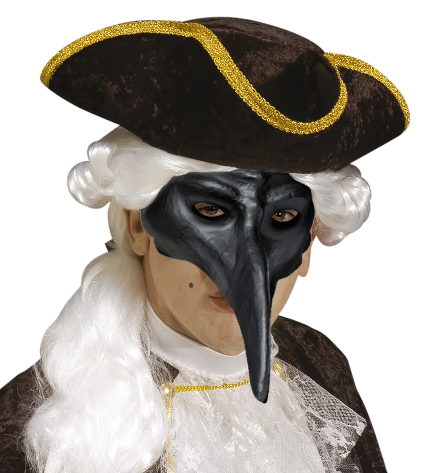 Snavel masker zwart Venetiaans - Image 2