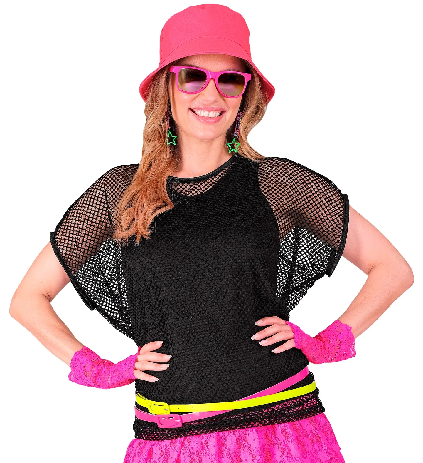 Net t-shirt zwart - Image 2