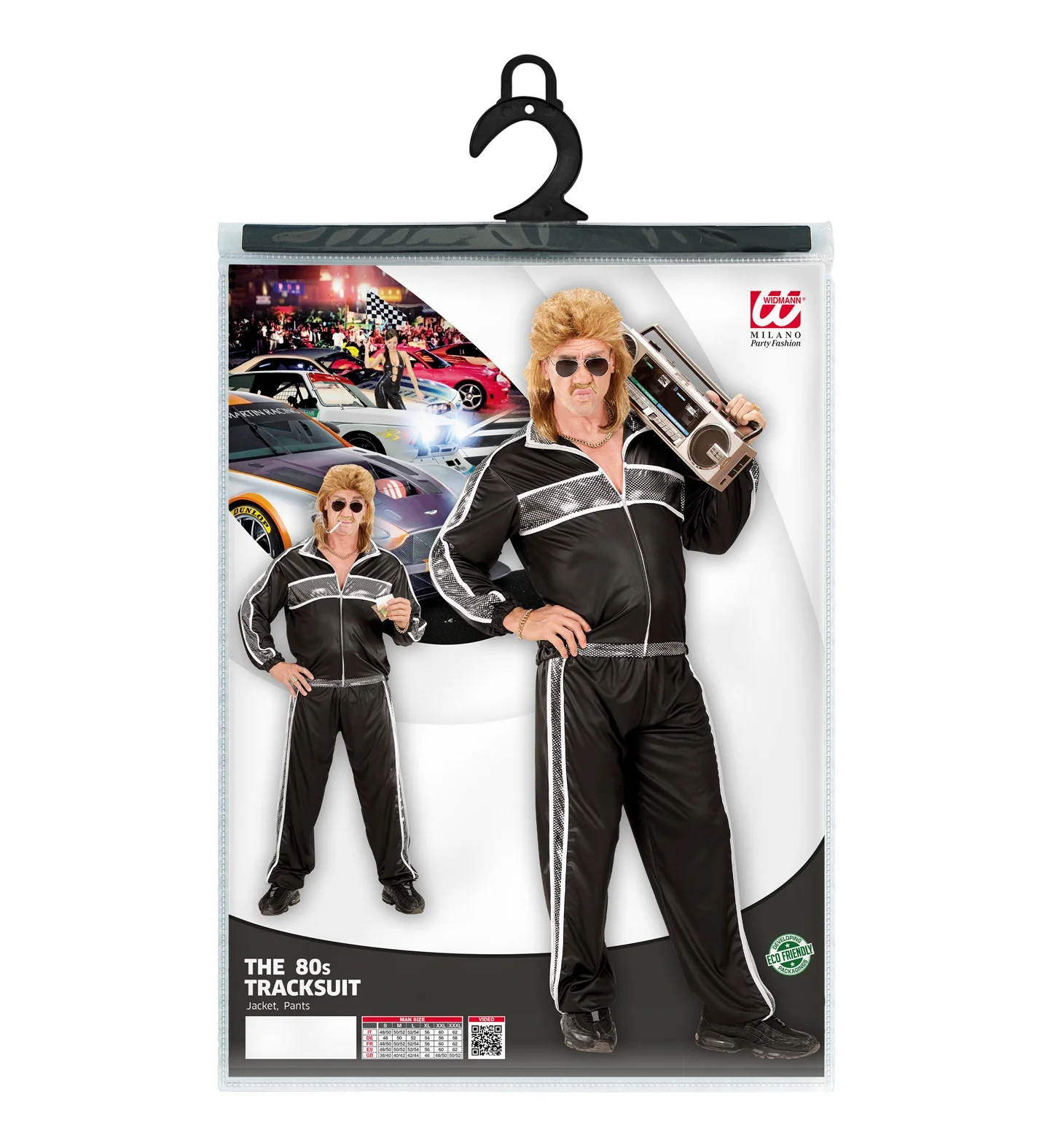 Zwart trainingspak voor carnaval - Image 5