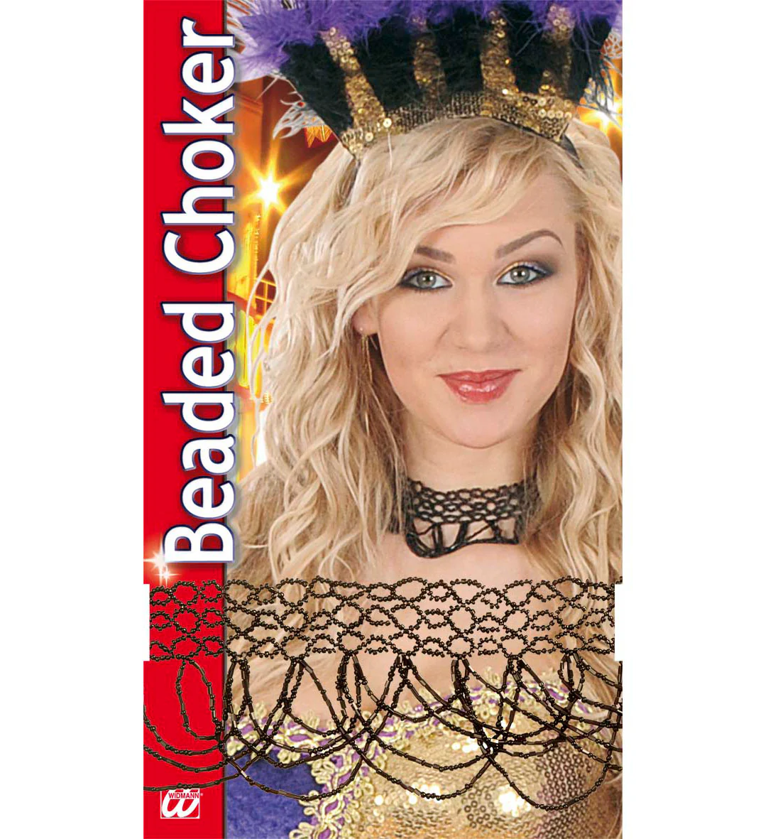 Zwarte Choker Met Pareltjes - Image 3